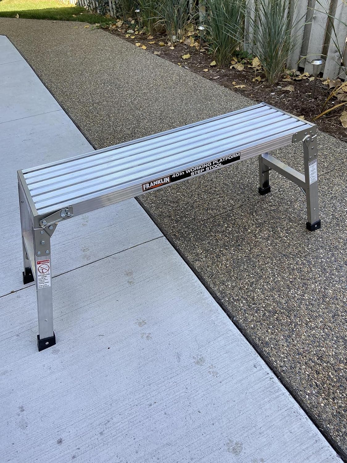 Franklin 40 in. Lightweight Aluminum Work Platform