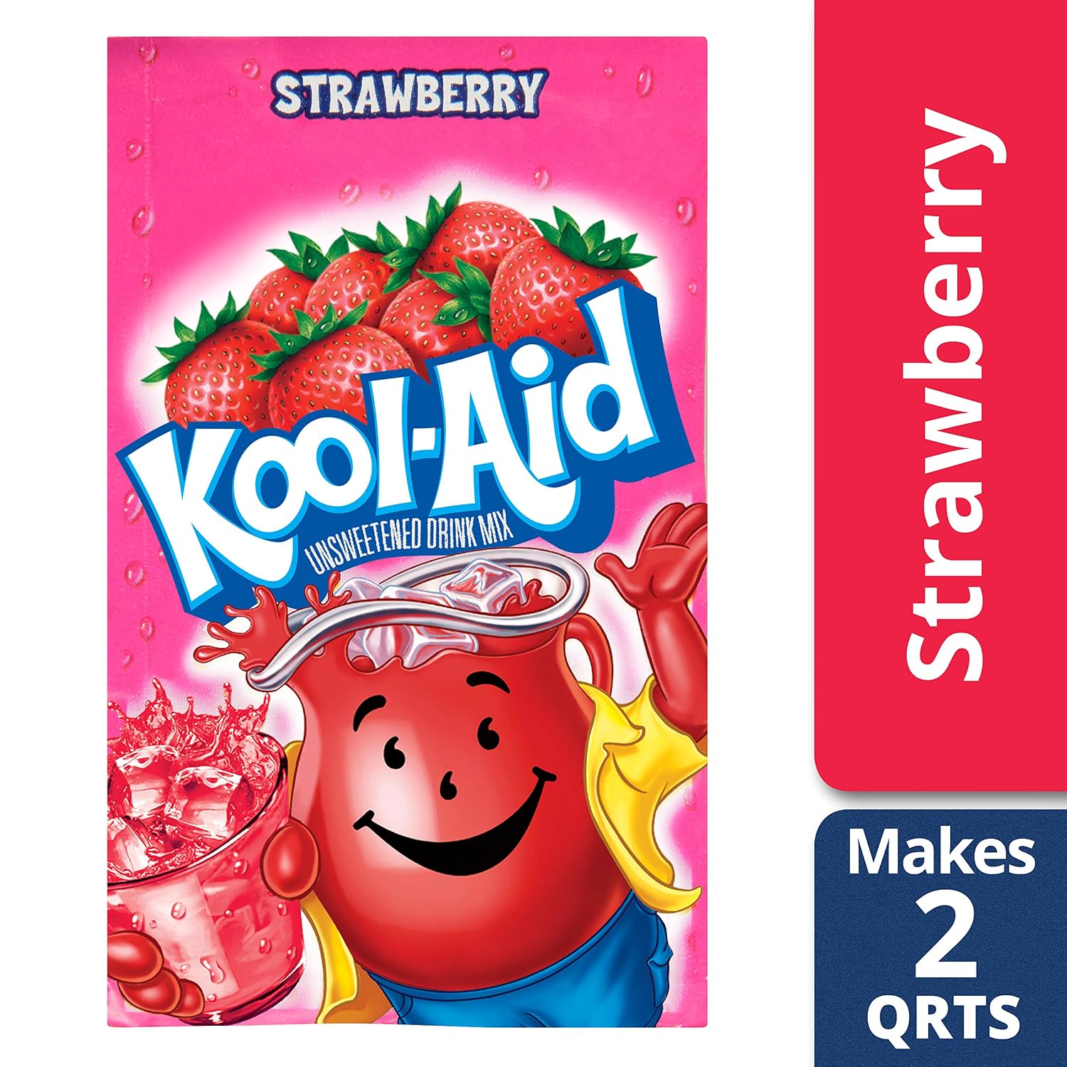 Kool-Aid Tropical Punch Flavored Unsweetened Caffeine Free Powdered Drink Mix (96 Packets)