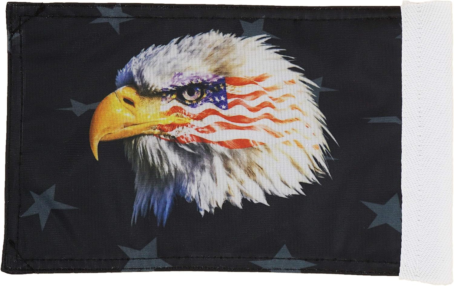 Motorcycle Flag 6 x 9 Or 10 x 15 Inch (6"X9", USA)