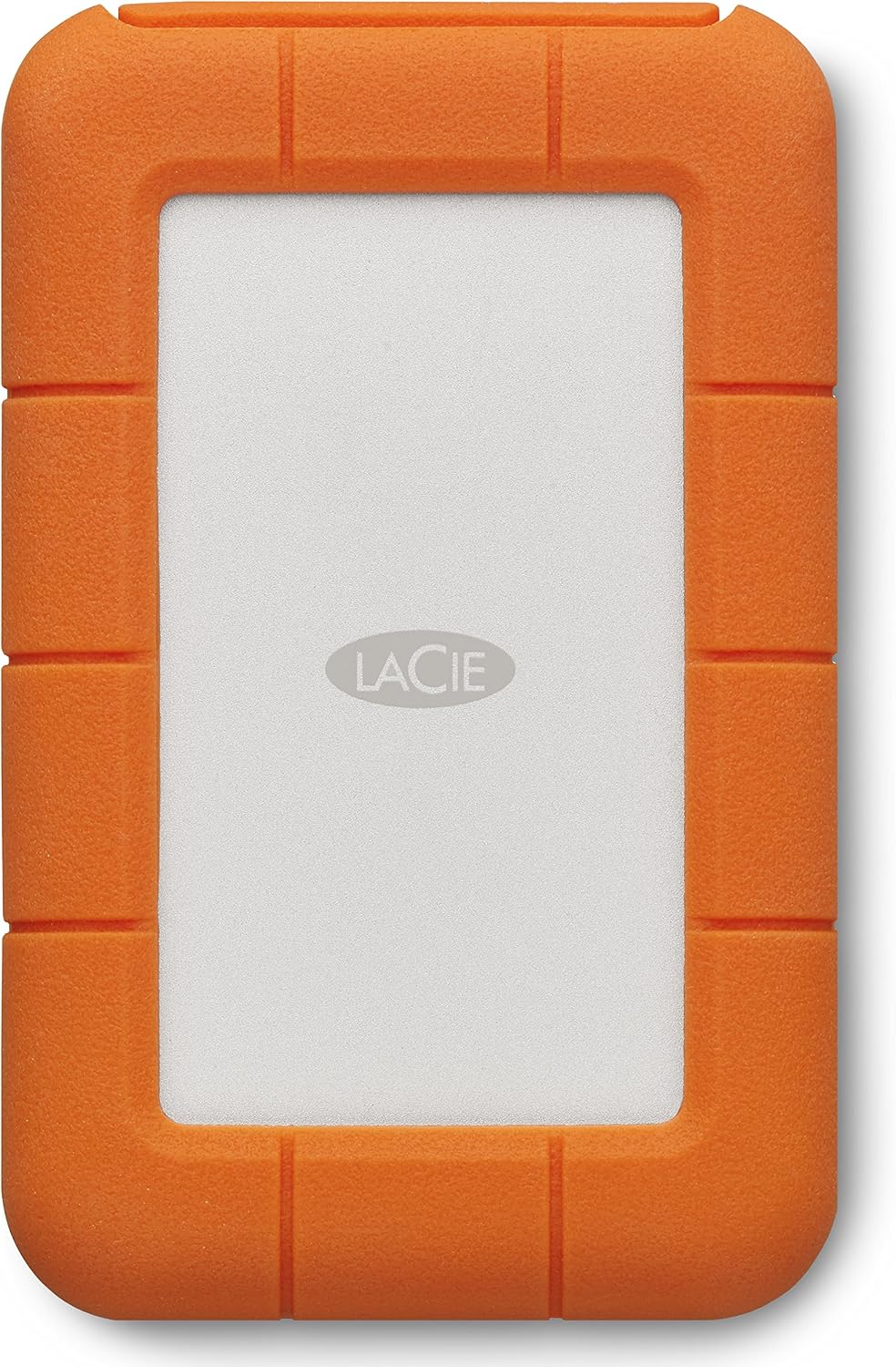 LaCie Rugged USB-C, 4TB, Portable External Hard Drive, Drop, Shock, Dust, Rain Resistant, for Mac & PC (STFR4000800) | Drop, Shock, Dust