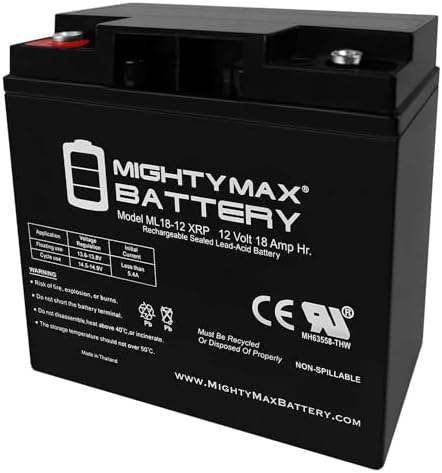 Mighty Max Battery 12V 18AH SLA Replacement Battery for Generac Generator