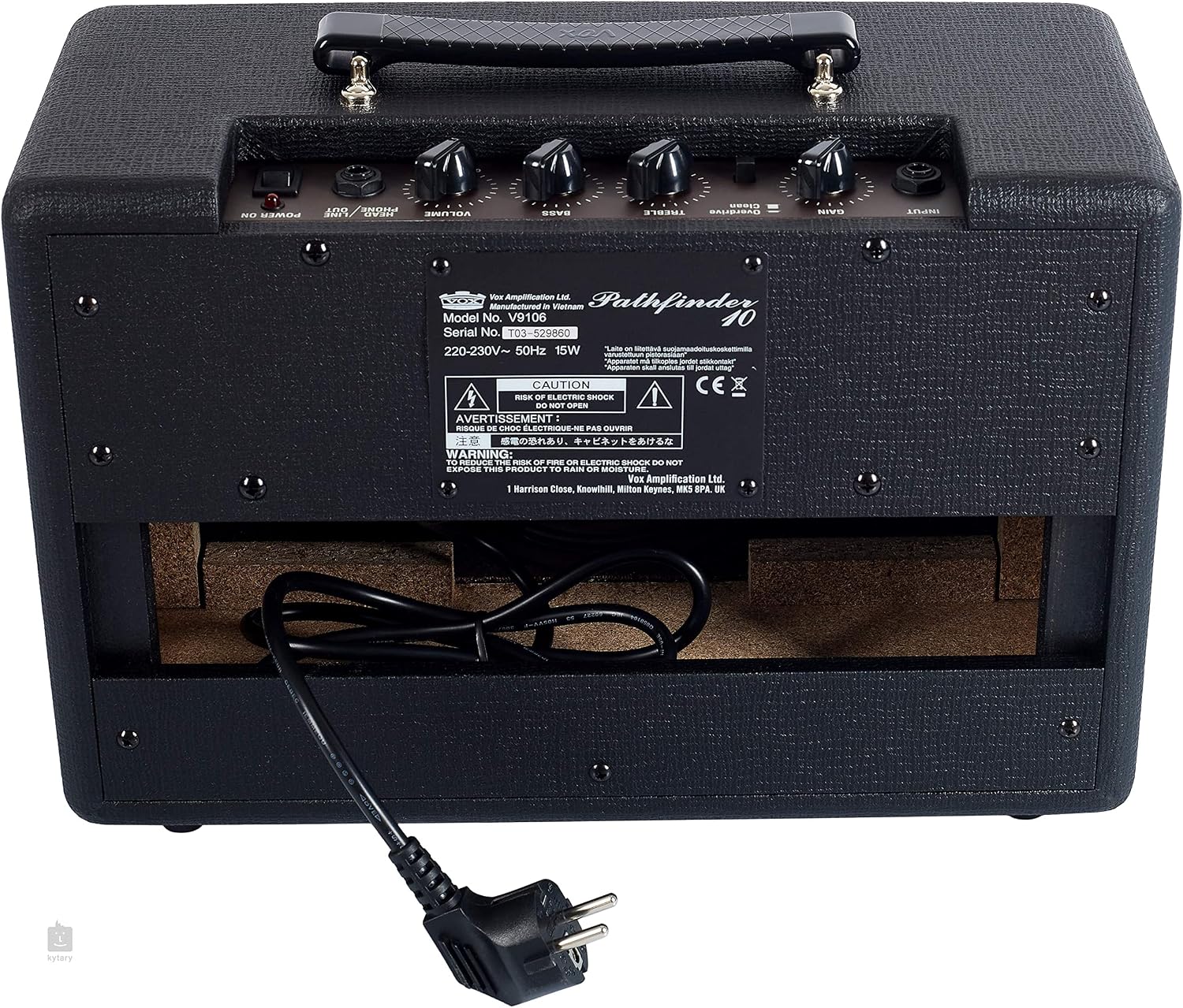 Vox Pathfinder 10 1x6.5 inch 10-watt Combo Amplifier w/ 1 Channel