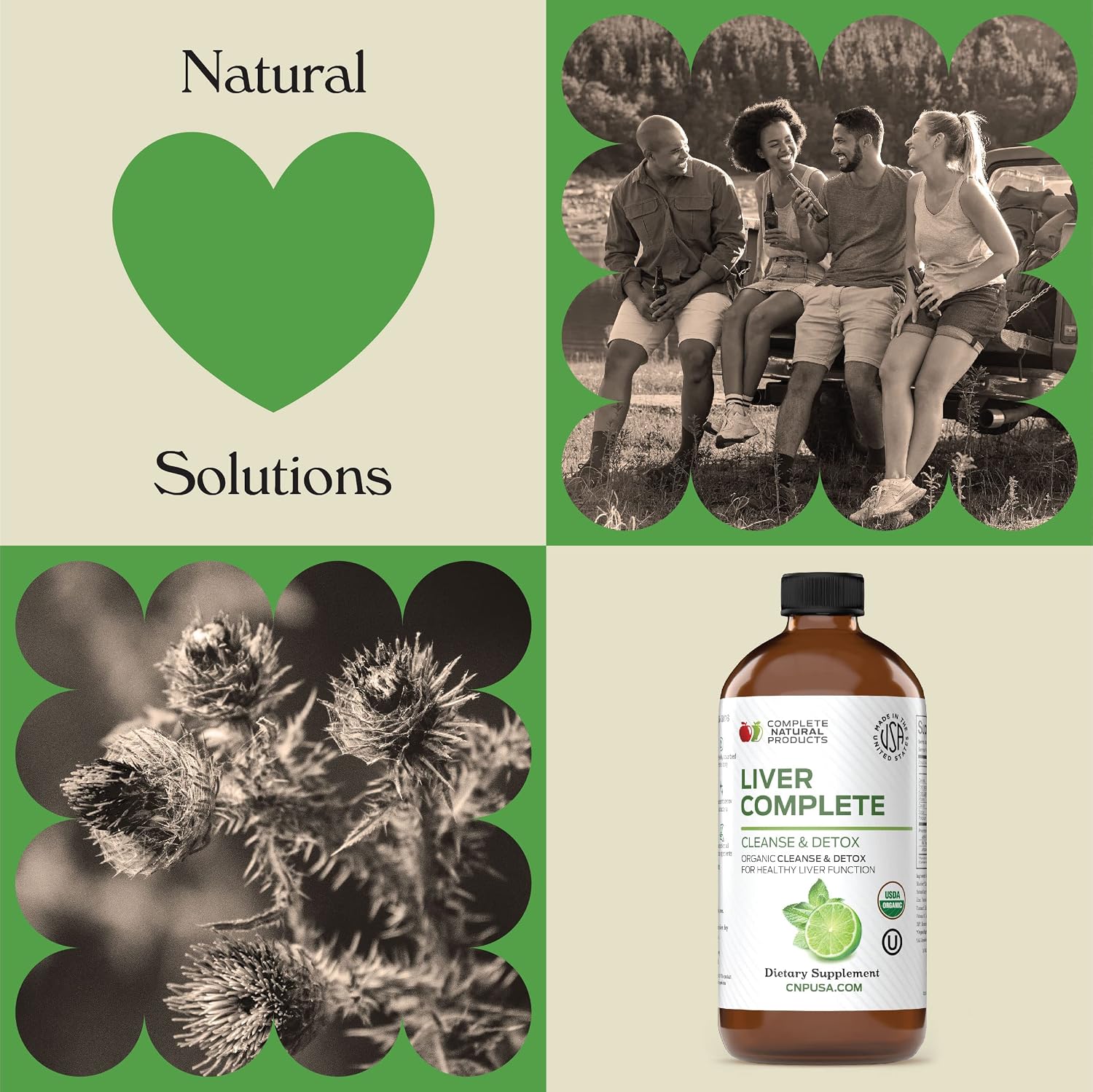 CNP | Liver Complete Liquid 8oz - Milk Thistle Chanca Piedra Detox Aid | Organic liver cleanse liquid with milk thistle, dandelion and chanca piedra for detox support and easy absorbing herbal aid