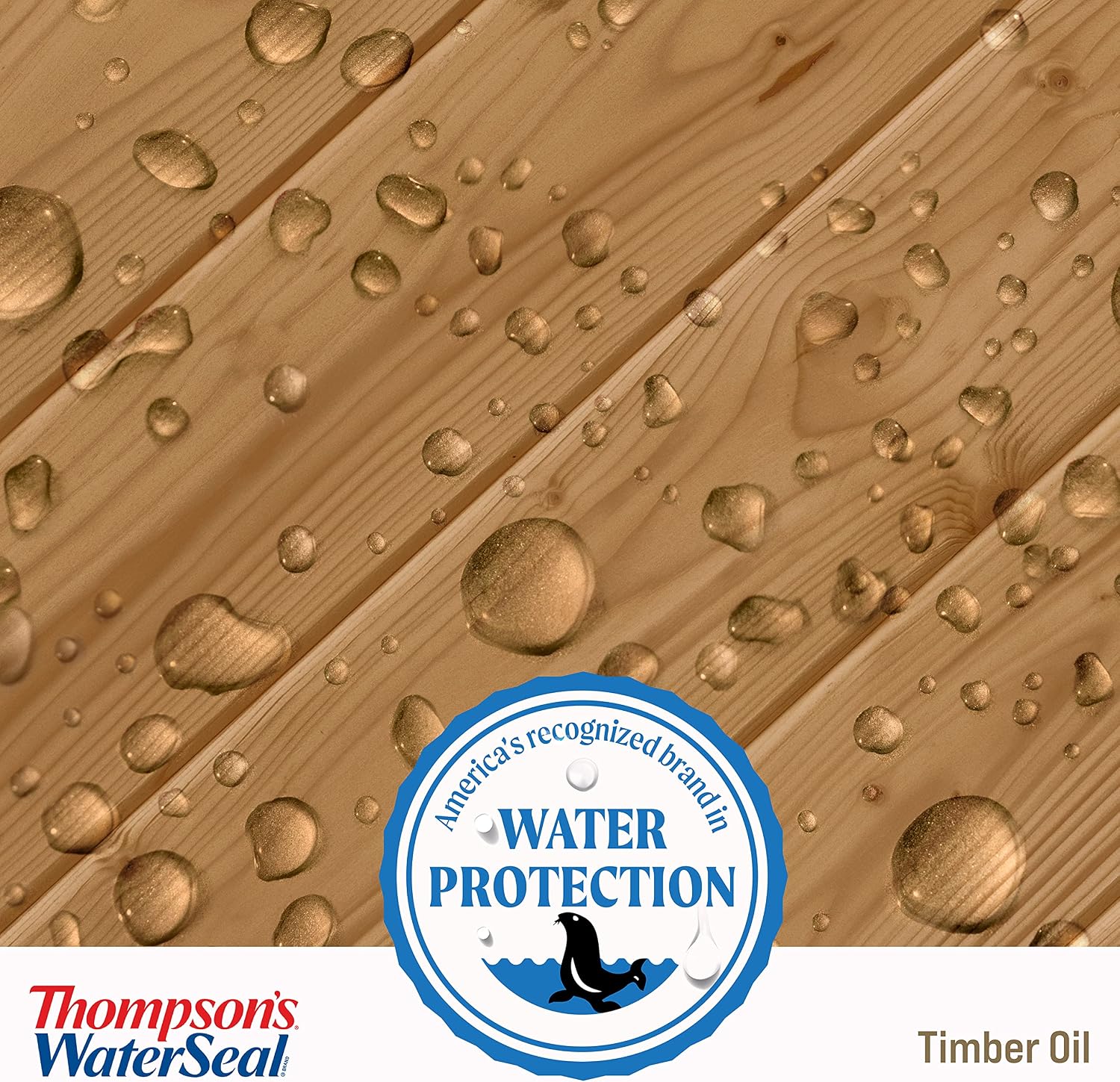 Thompson's WaterSeal TH.049851-16 Penetrating Transparent Timber Oil, Mahogany, 1 Gallon