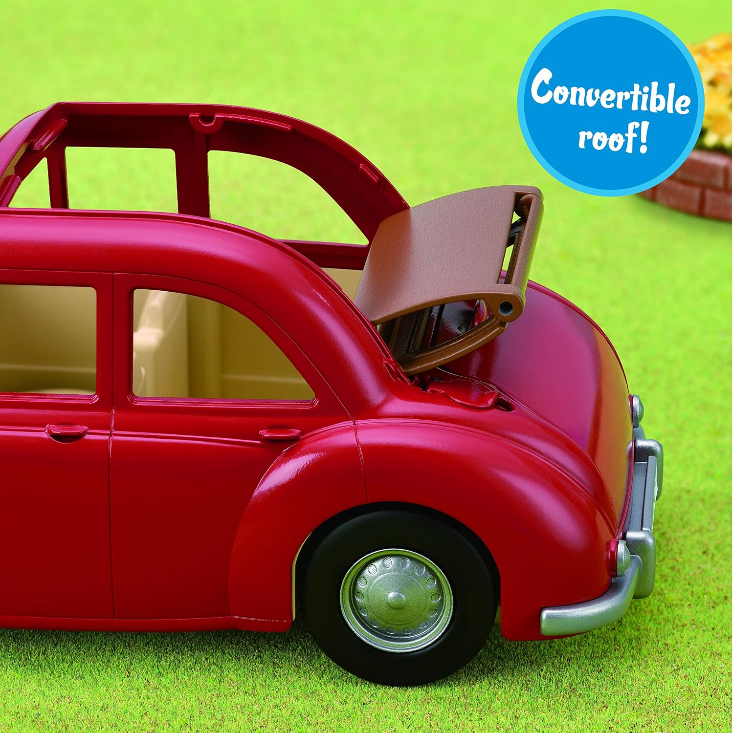 Calico Critters - Family Seven Seater Car - Family Vehicles | Buckle up the whole crew - seven seats for road trip storytelling that rolls smoothly into picnic and travel scenes, Ages 3+