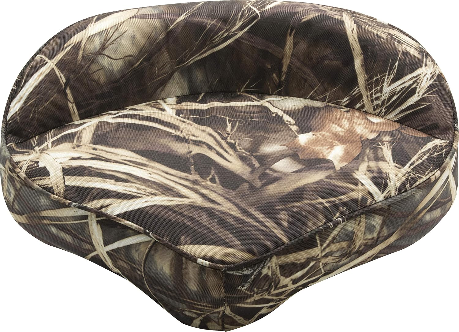 Attwood 98505CA Casting Fishing Boat Seat, Camouflage Vinyl Finish