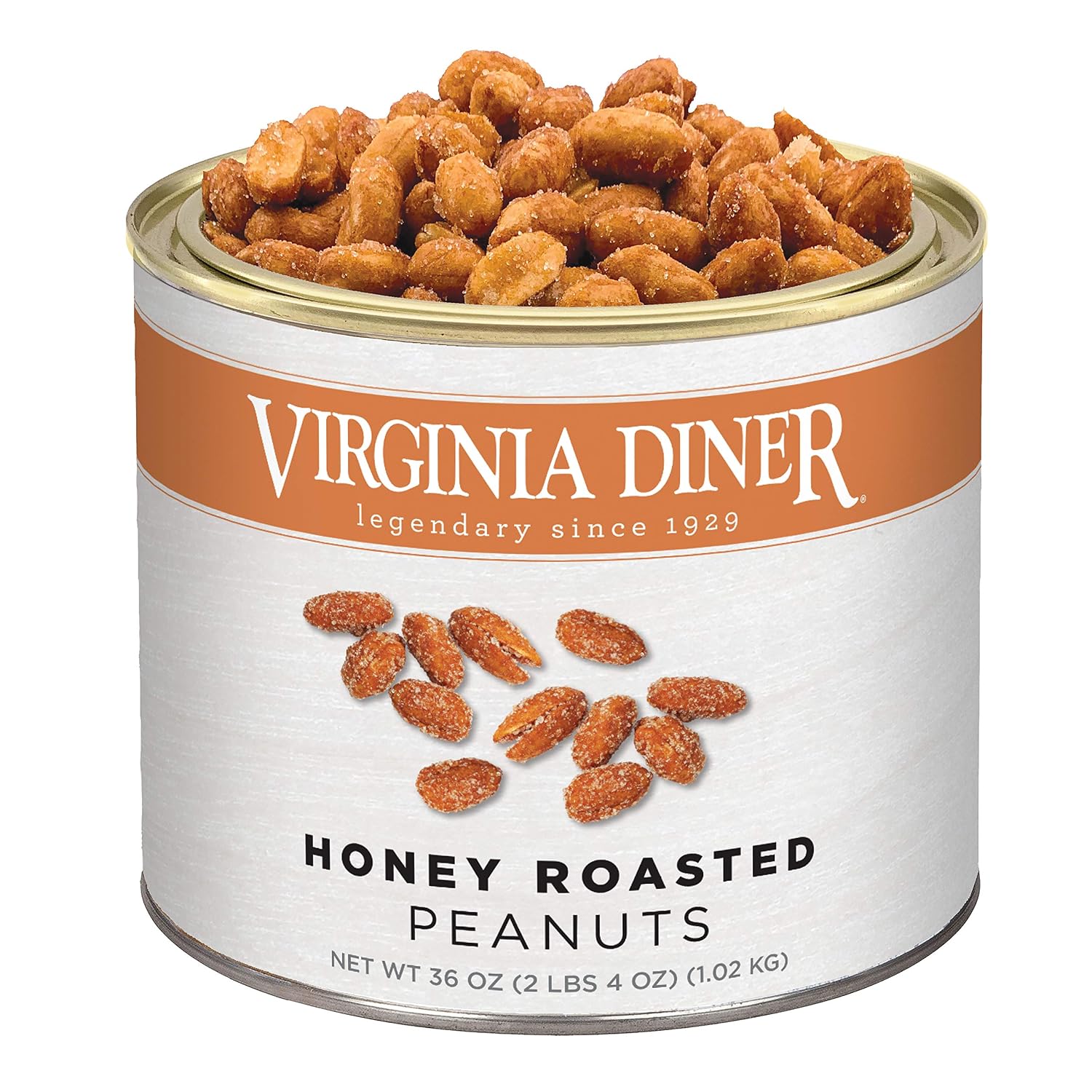 Virginia Diner Chocolate Pecan Dovetail Candy Clusters with Caramel - Preservative Free from Virginia Since 1929-18 Oz