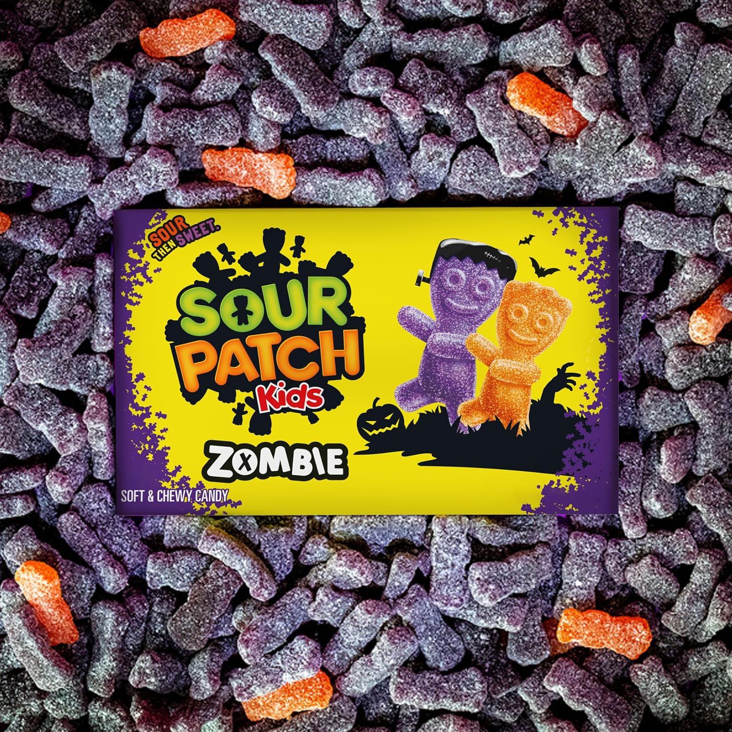 SOUR PATCH KIDS & SWEDISH FISH Soft & Chewy Gummy Candy Variety Pack, 15 ct