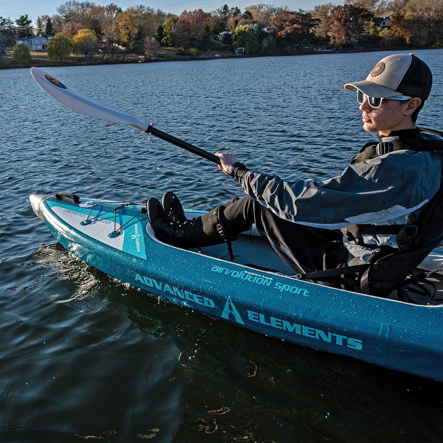 Advanced Elements - AirVolution™ Inflatable Kayak, with Roller Bag and Pump