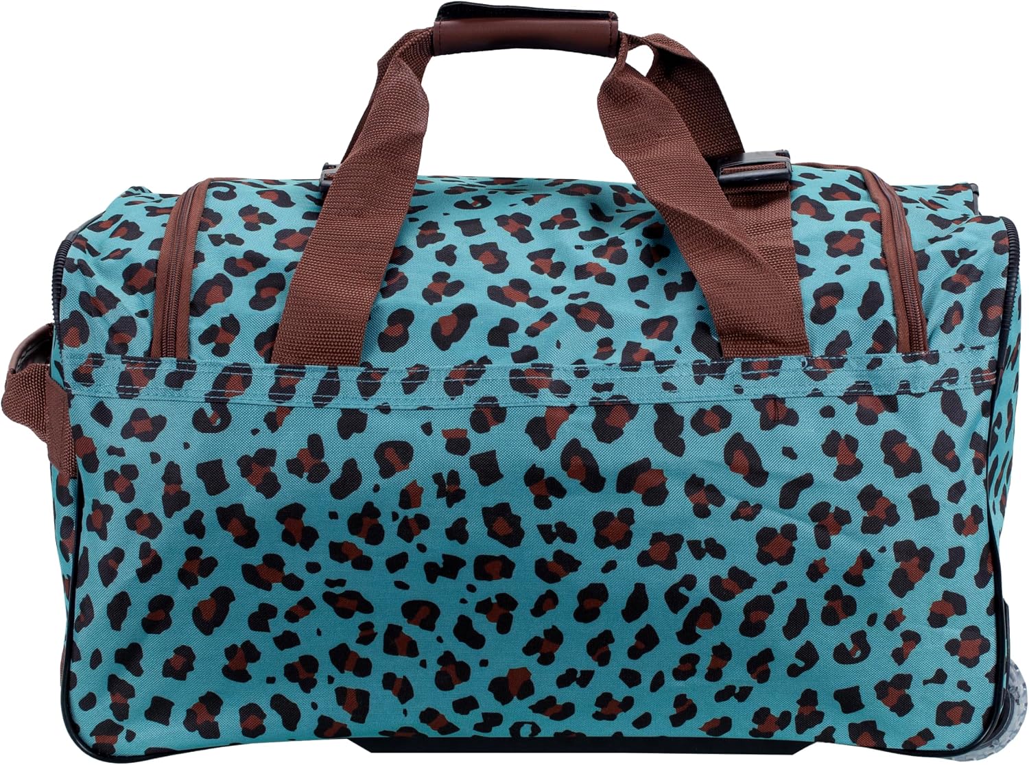 Rockland Rolling Duffel Bag, Black, 22"