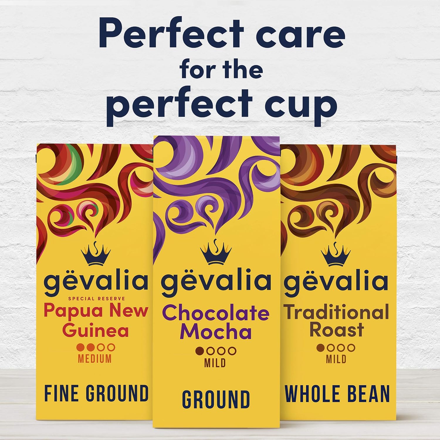 Gevalia Ground Coffee, French Roast Dark Roast, 12 oz Bag