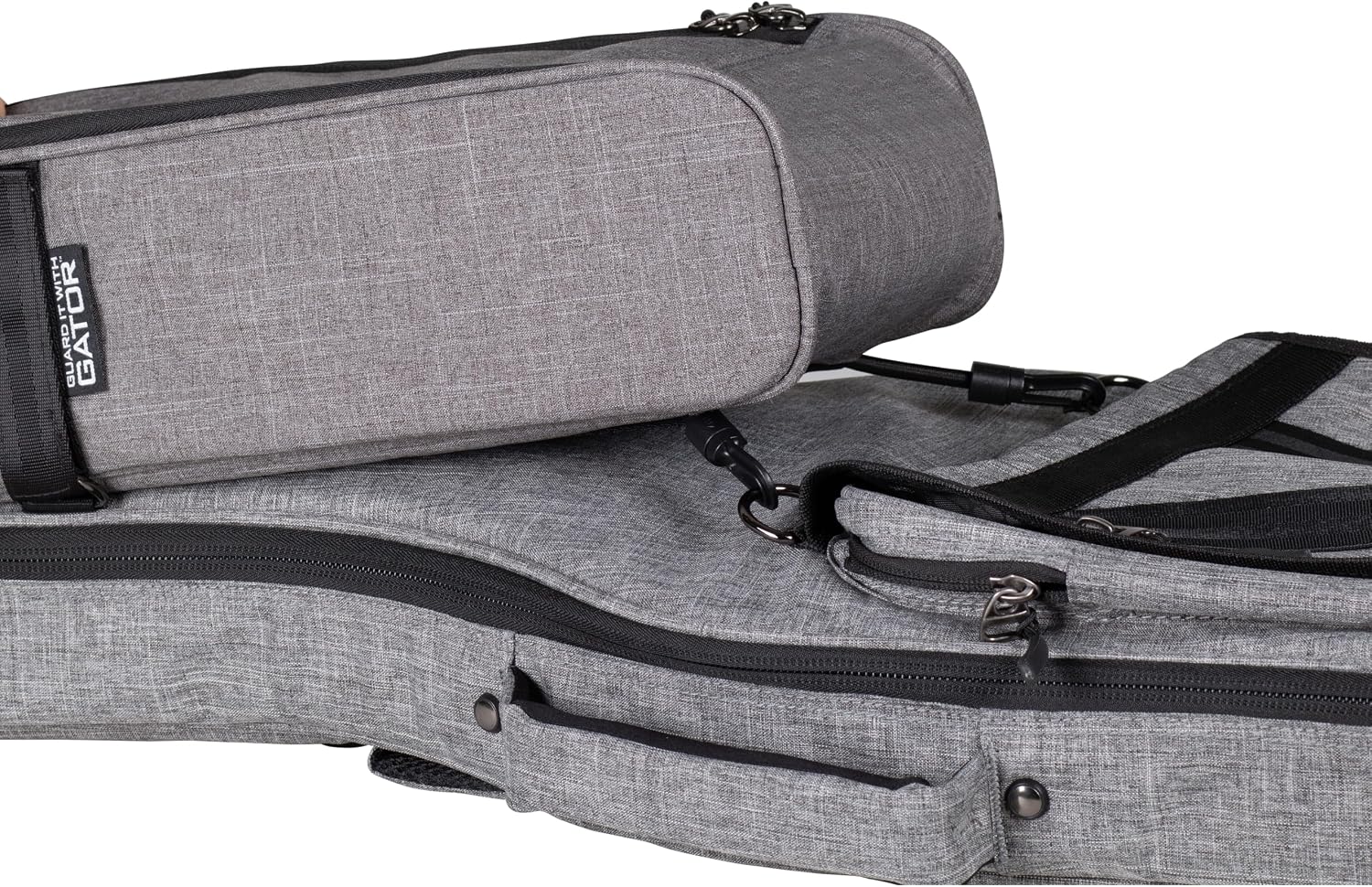 Gator Cases Transit Series Lightweight Bass Guitar Gig Bag with Back Pack Straps and Rubberized Base, Tan Exterior (GT-BASS-TAN)