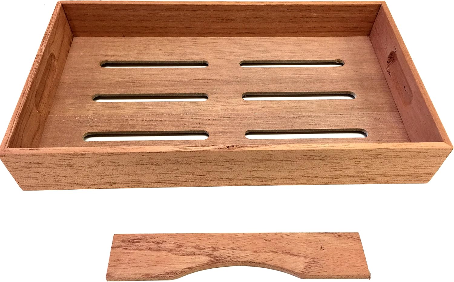 F.e.s.s. Fess Storage versatility Cedar Tray with Adjustable Divider