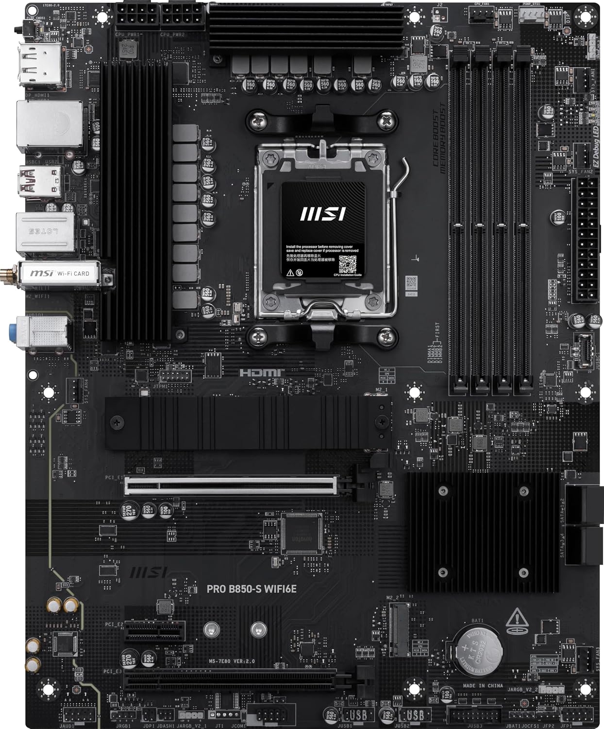 NEWEGG Motherboard CPU Memory Combo - B550M Micro ATX Motherboard Bundle with Ryzen 5 5500 6-Core 3.6 GHz CPU and 16GB (2 x 8GB) 288-Pin PC RAM DDR4 3600 Desktop Memory