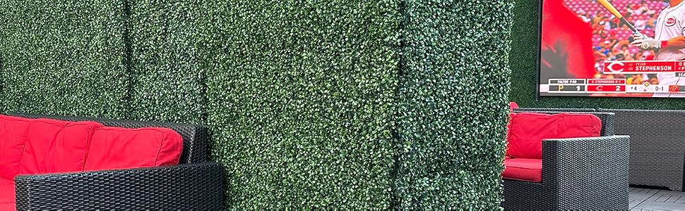 greenery panels used for greenery wall