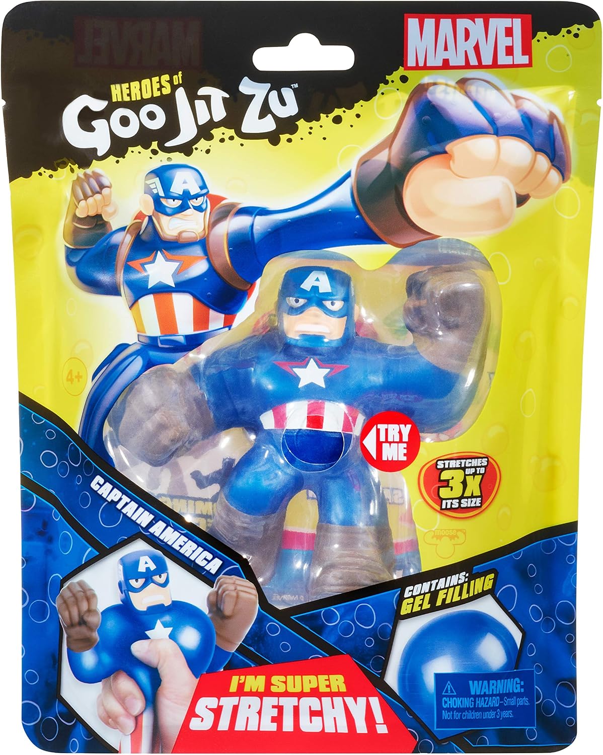 Heroes of Goo Jit Zu Licensed Marvel Hero Pack - Spider-Man, Multicolor (41054)