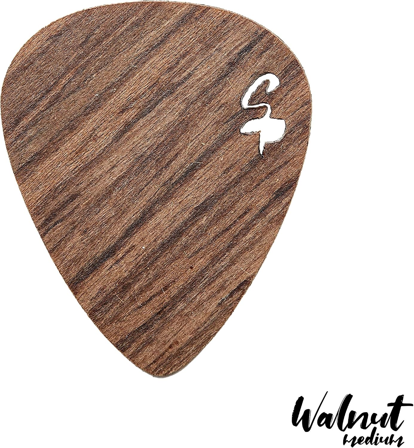 Stickpick | Set of 7 flexible guitar picks made of real wood | For electric