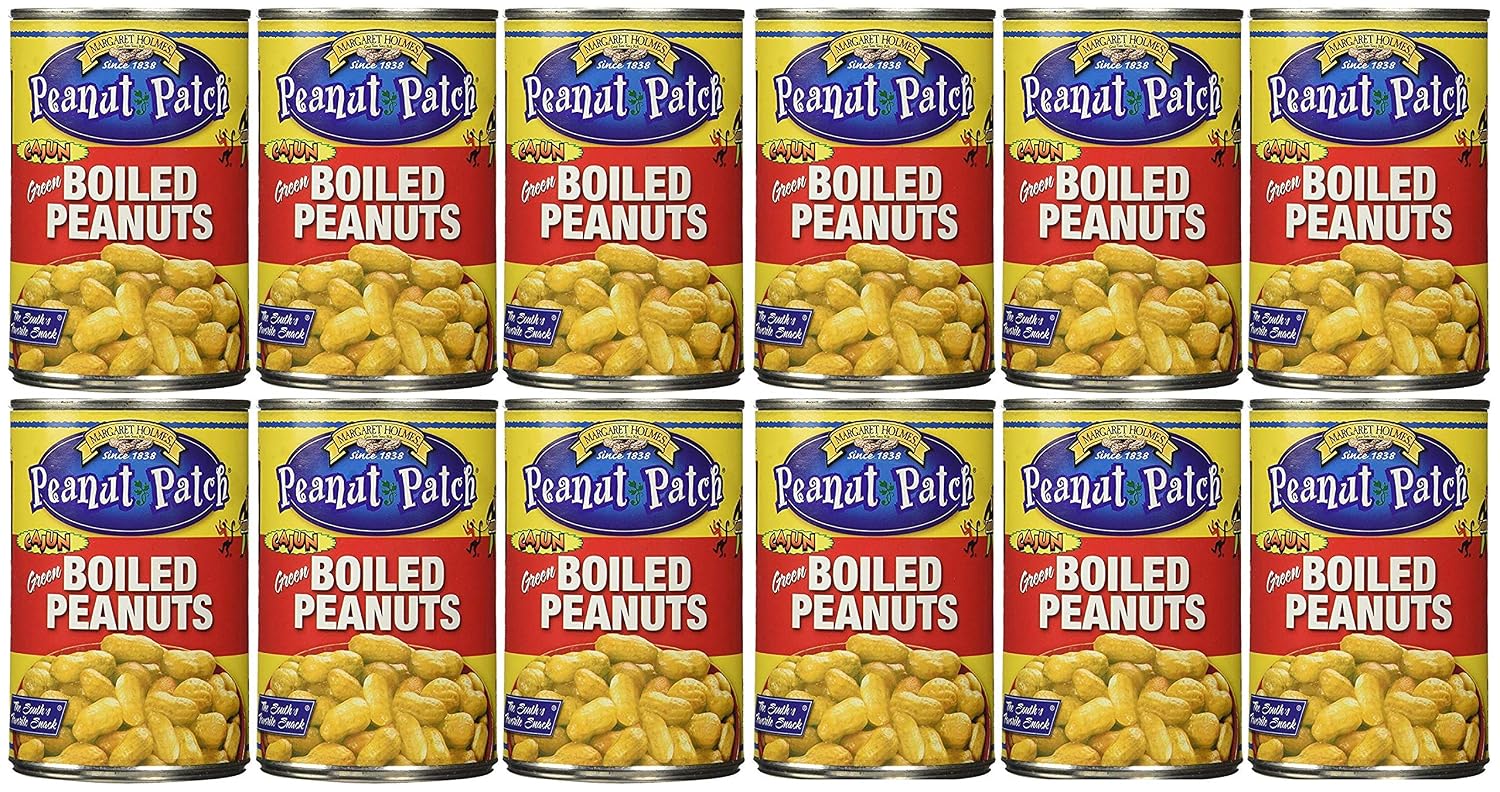 Margaret Holmes Cajun Style Boiled Peanuts, 5.95 Pounds (Pack of 12)
