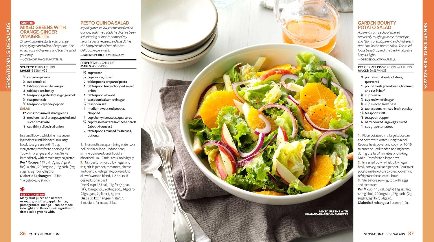 Taste of Home Diabetes Cookbook: Eat right, feel great with 370 family-friendly, crave-worthy dishes! (Taste of Home Heathy Cooking)
