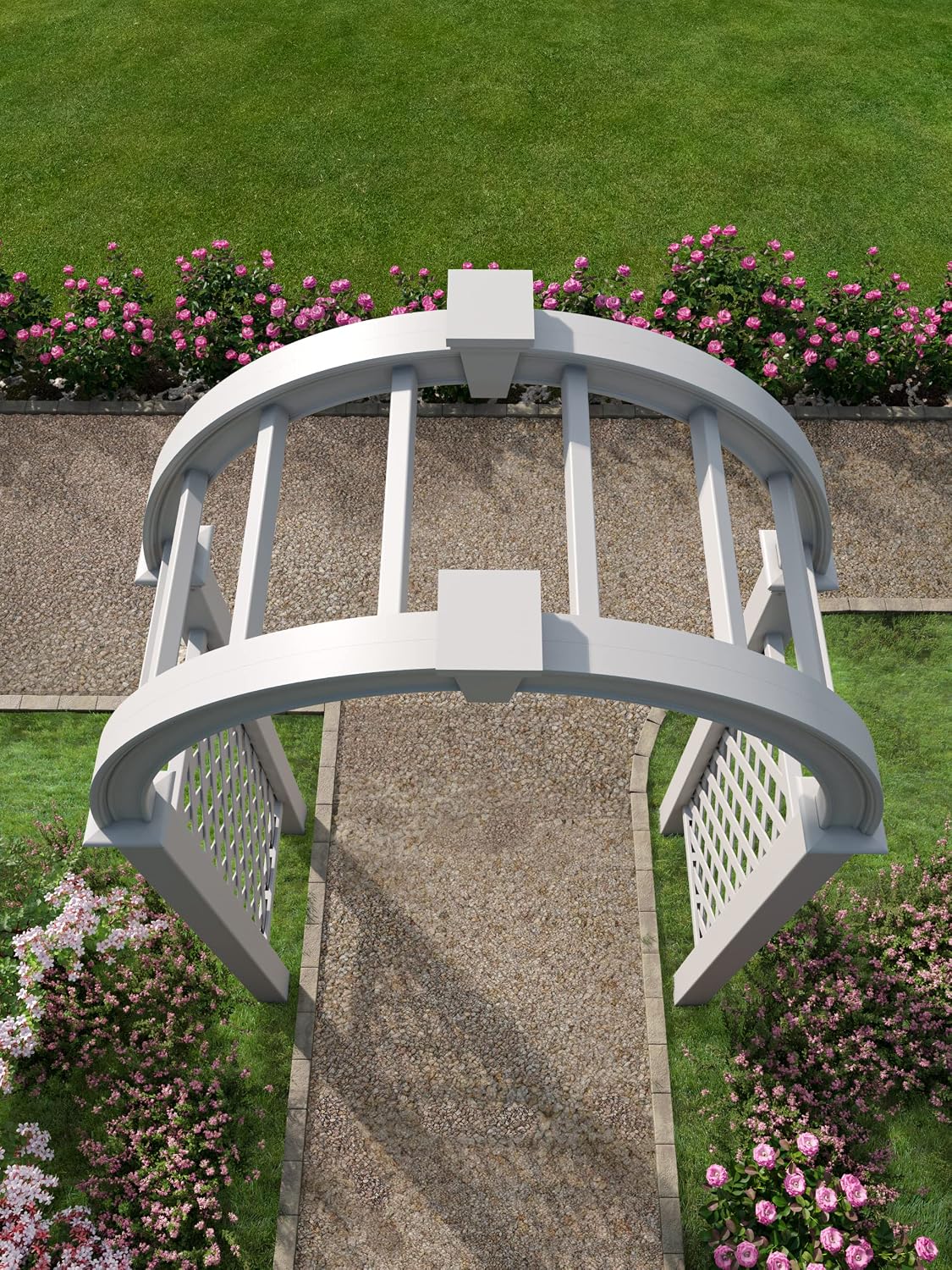 Nantucket Legacy 60"W x 94"H Vinyl Arbor
