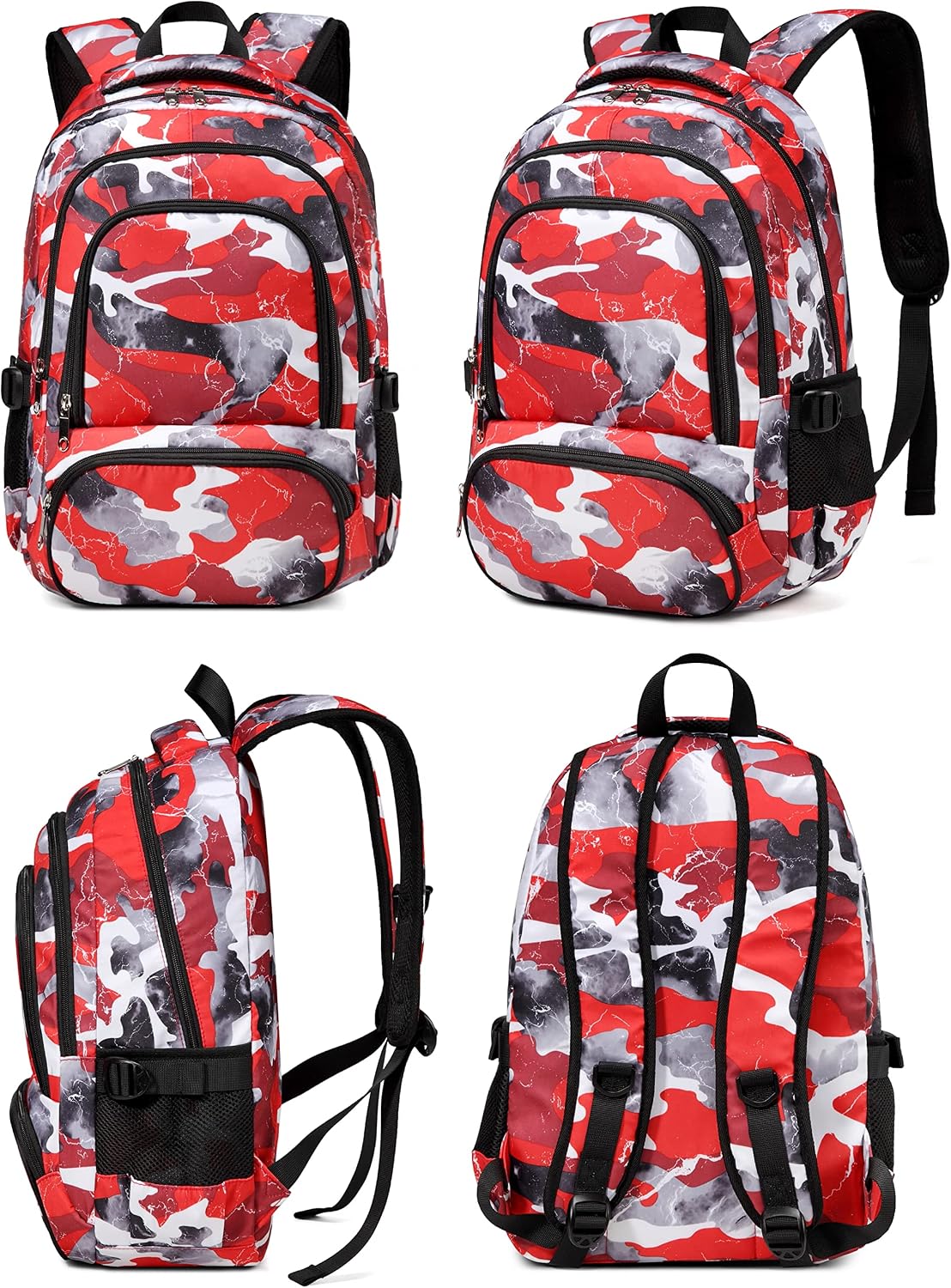 BLUEFAIRY Kids Backpack for Boys Elementary Book Bags Primary Middle School Bookbags for Childs Water Resistant Back to School Gifts Son Mochila