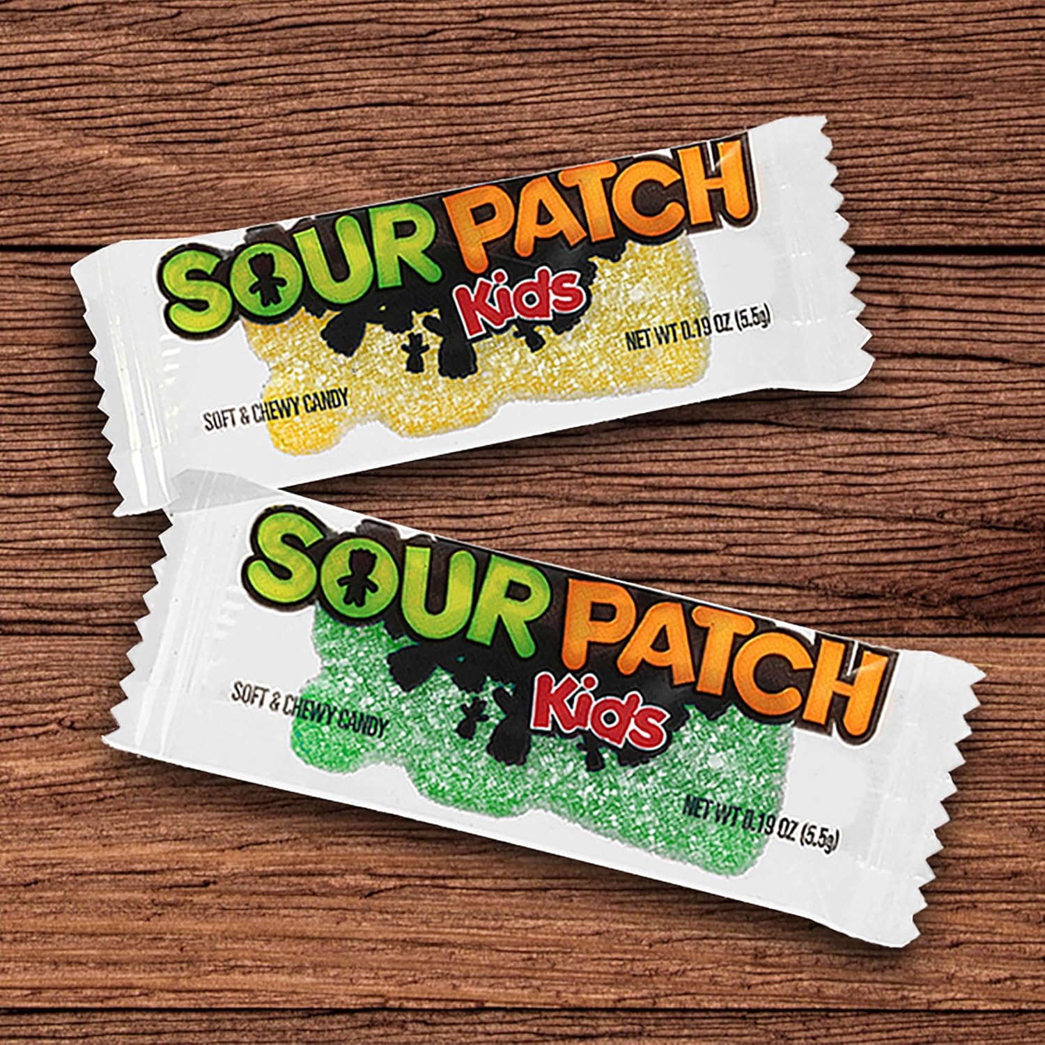 SOUR PATCH KIDS Big Kids Soft & Chewy Gummy Candy, 240 Count | Individually Wrapped, Bulk Candy