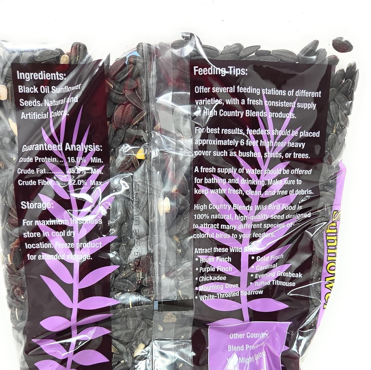 Wholesale C.B Black Oil Sunflower Seeds 1 Lb