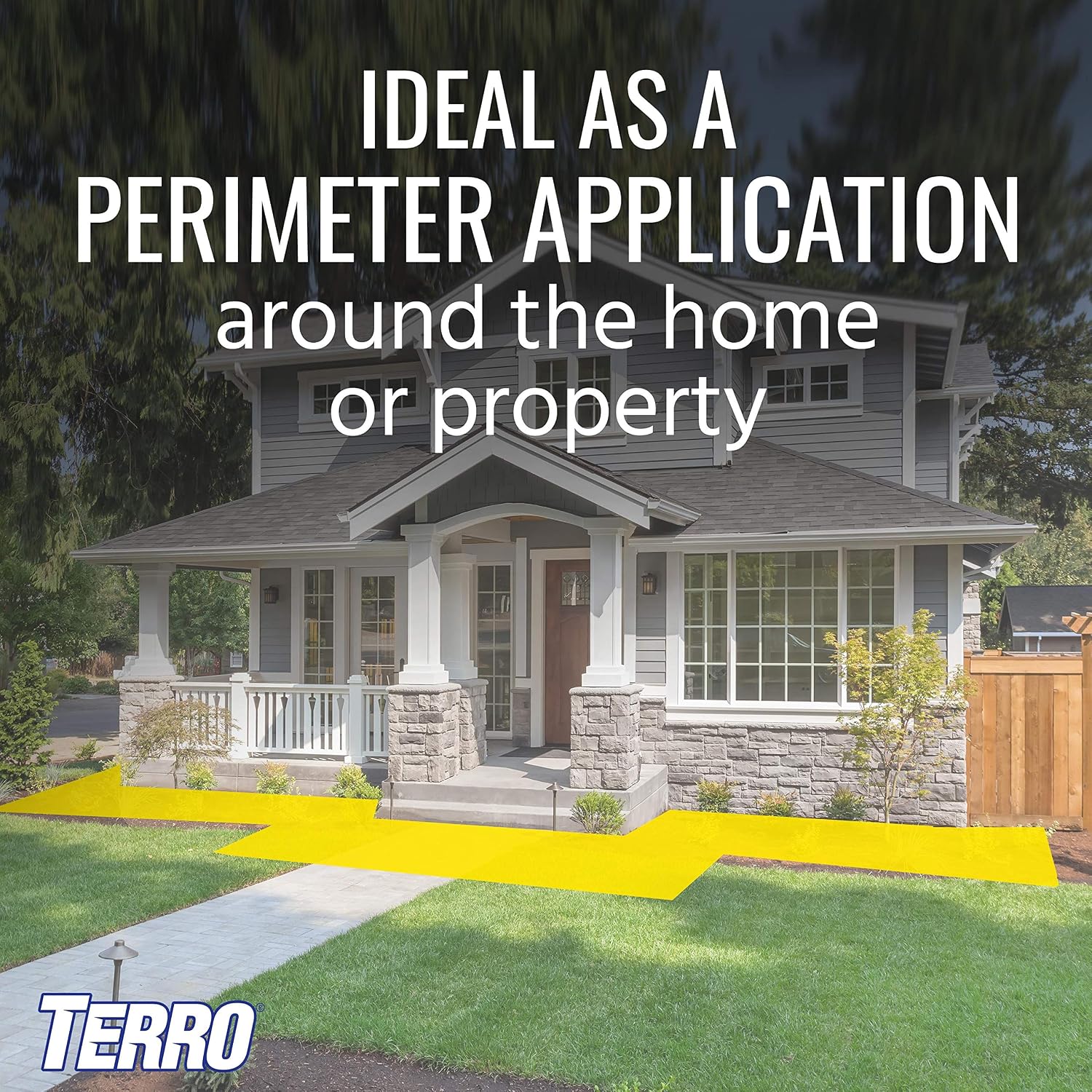 TERRO Perimeter Outdoor Ant Bait Plus, 2-Pack, 2 lb Shaker Canisters | Attracts and Kills Carpenter Ants, Roaches, Crickets, Earwigs, Silverfish, Slugs & Snails for Pest Control, 4-Week Protection