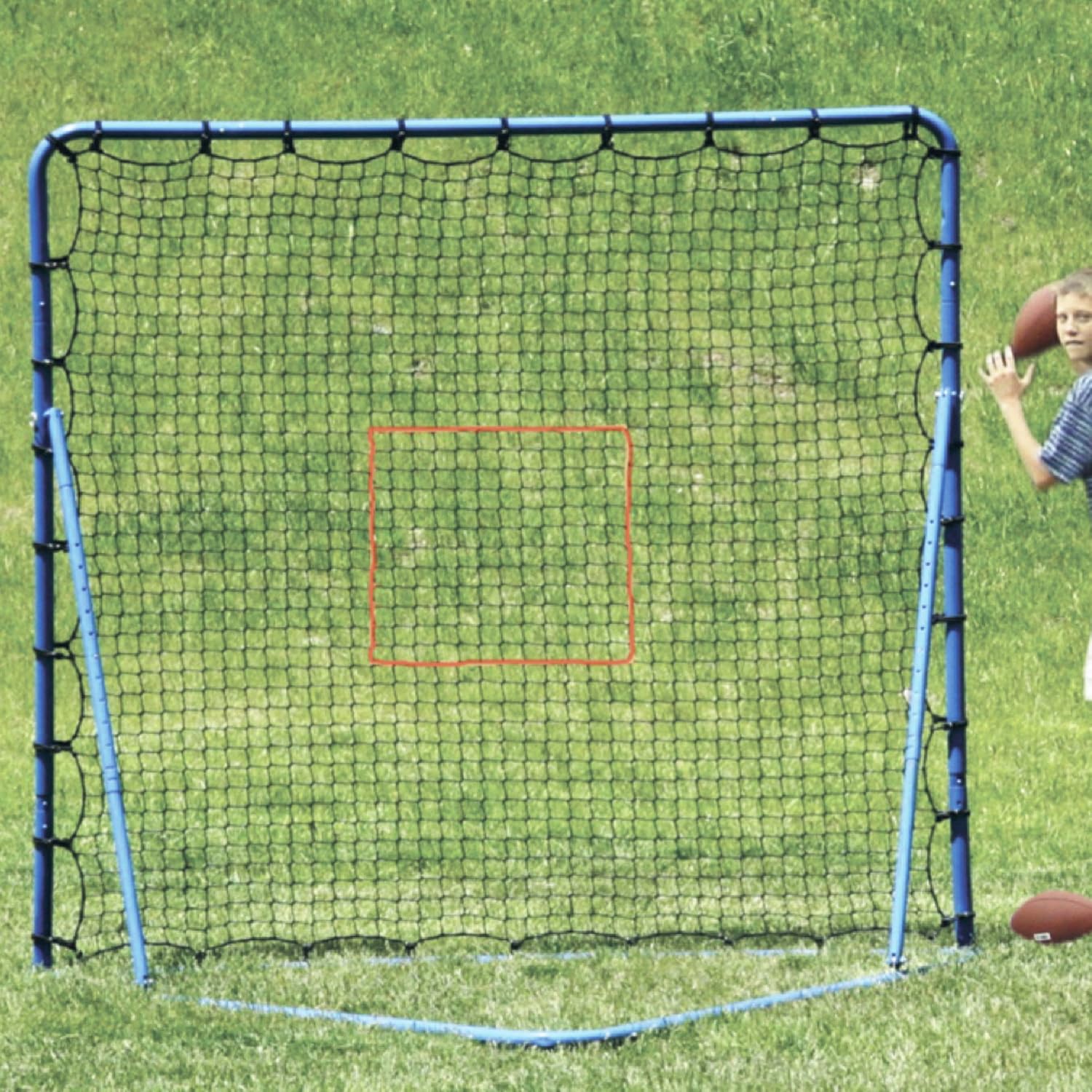 EZGoal Multi-Sport Folding Rebounder Net, 6 x 6-Feet, (Color may vary)