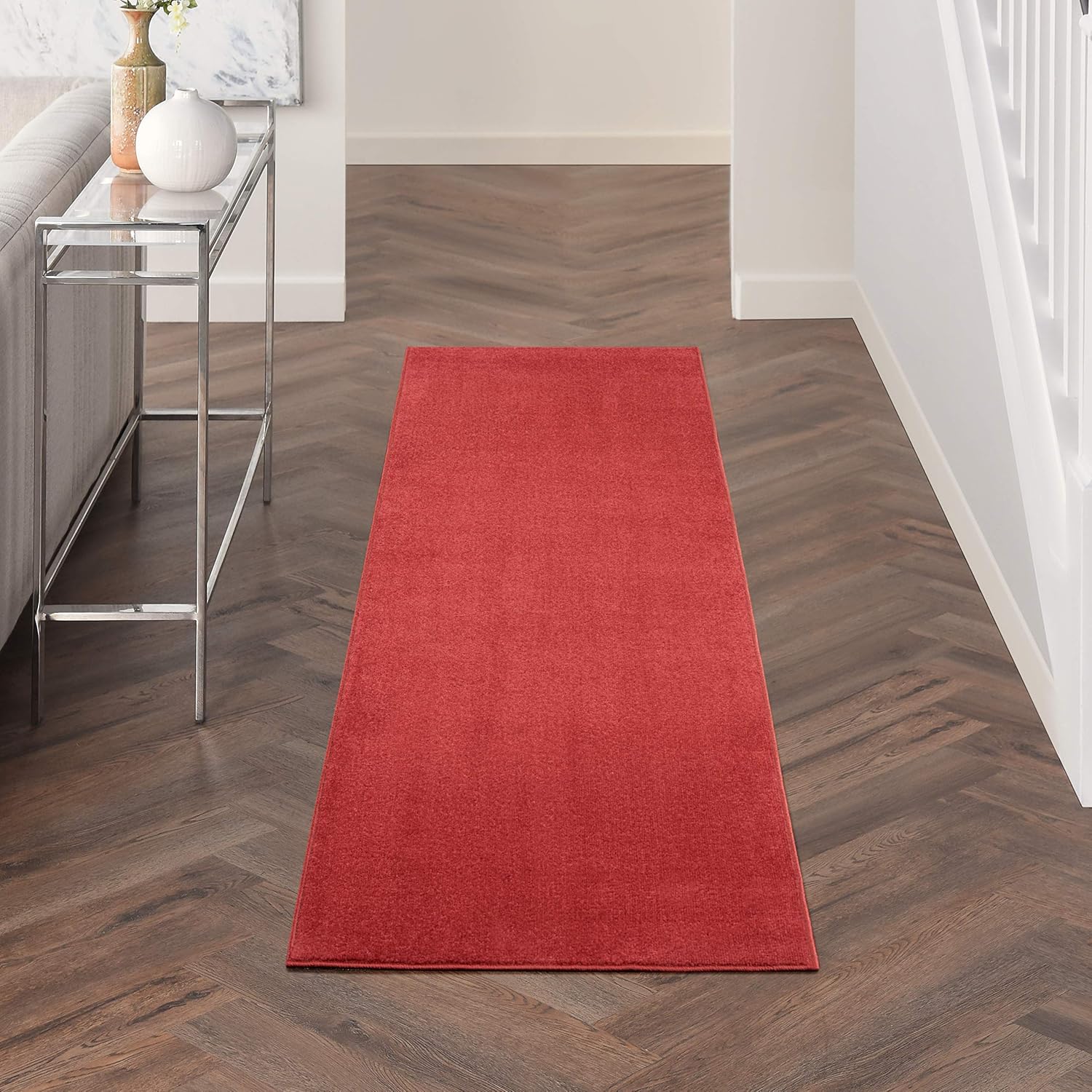 Nourison Home Essentials Indoor Outdoor Area Rug, Ivory Beige, 7' x 10'