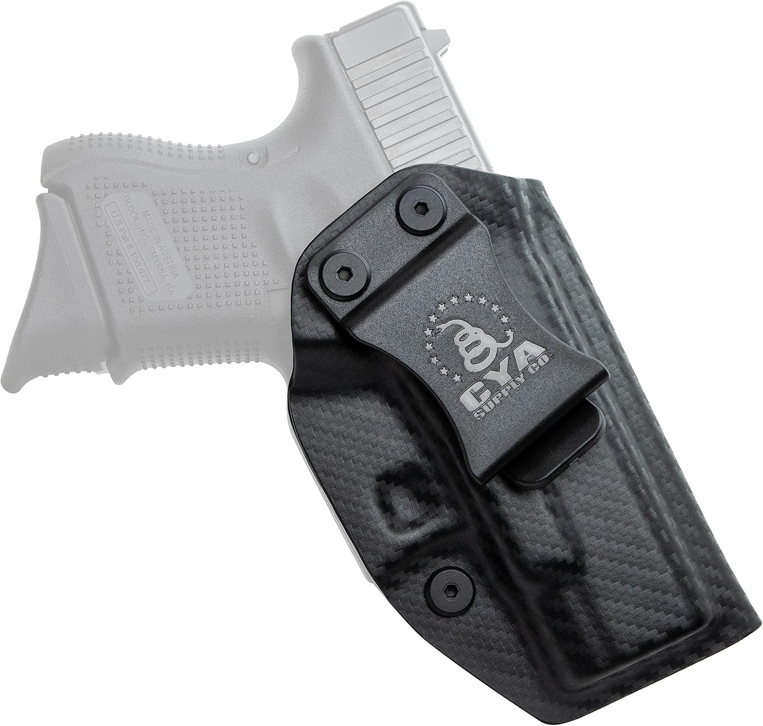 Base IWB Concealed Carry Holster Veteran Owned Made in USA - Fits