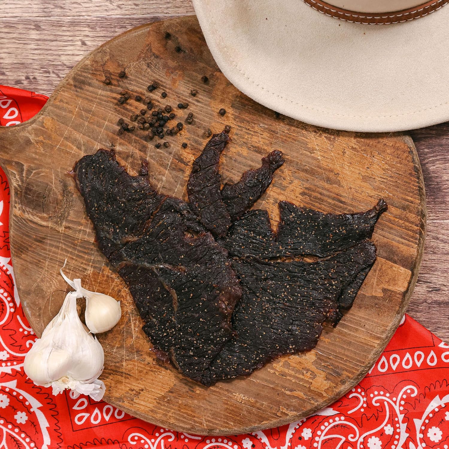 Mahogany Smoked Meats: Western Beef Jerky - 16oz