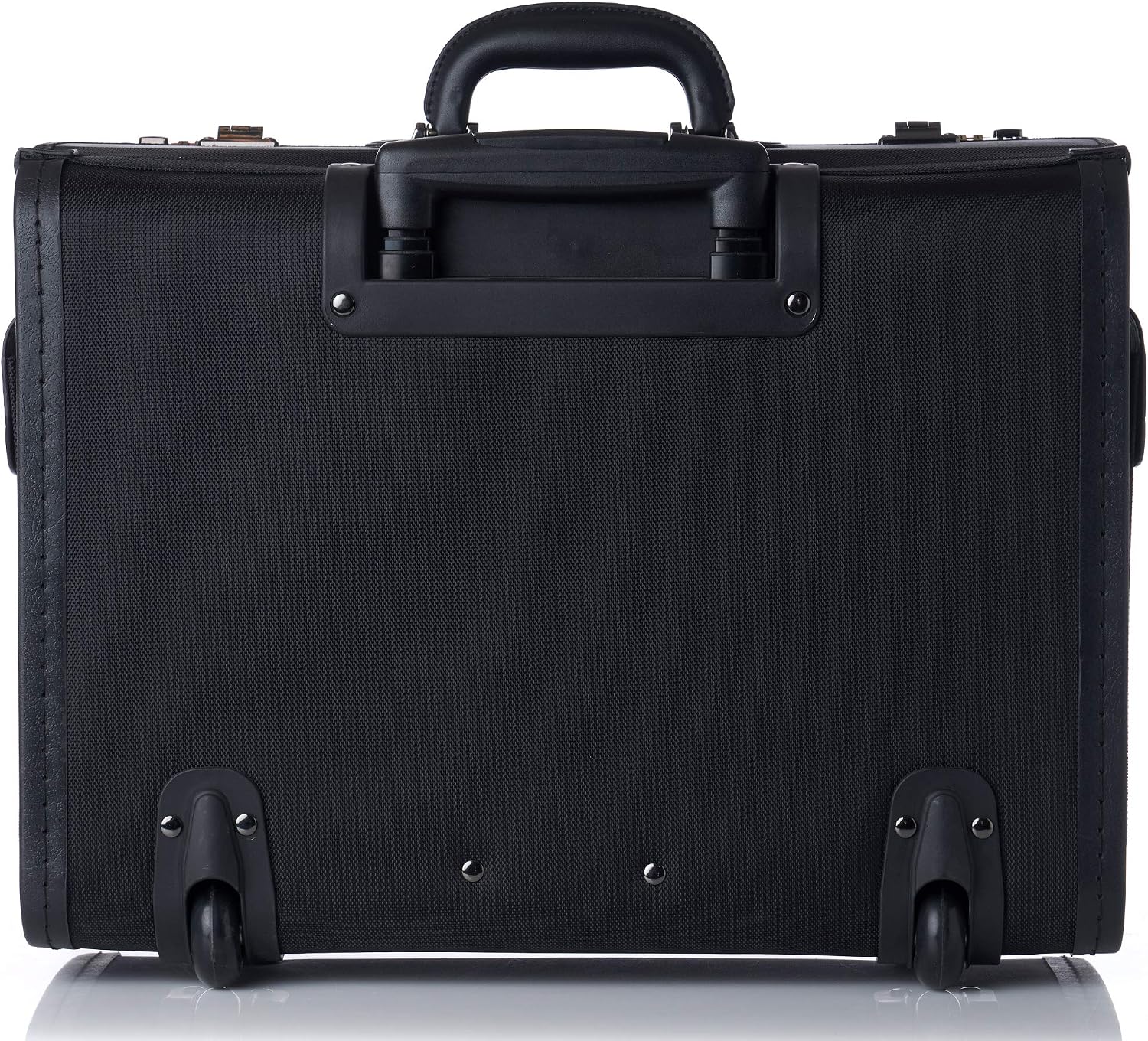 Alpine Swiss Rolling 17" Laptop Briefcase on Wheels Attache Lawyers Case Legal Size