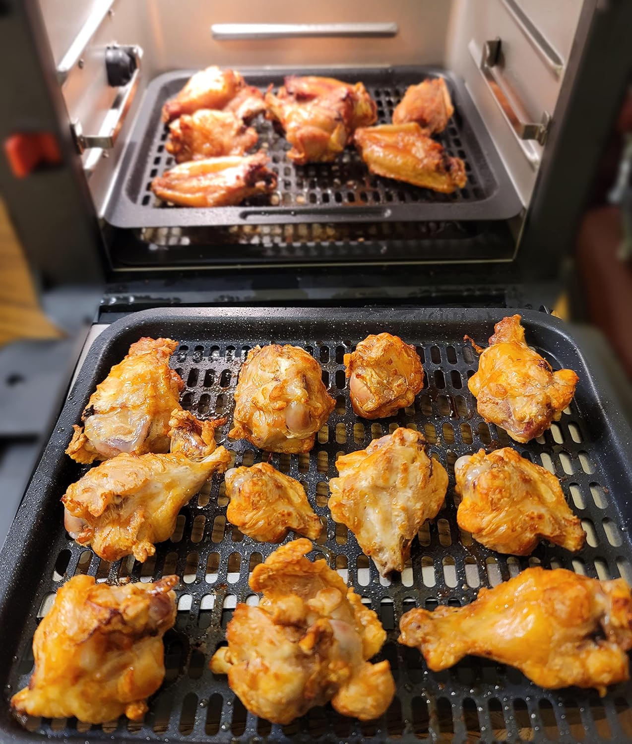 Air Fryer Drip Pan and Cooking Tray for Instant Vortex Plus10 QT,3 Pcs Replacement Parts,Accessories for Instant Vortex Plus 10 Quart Air Fryer