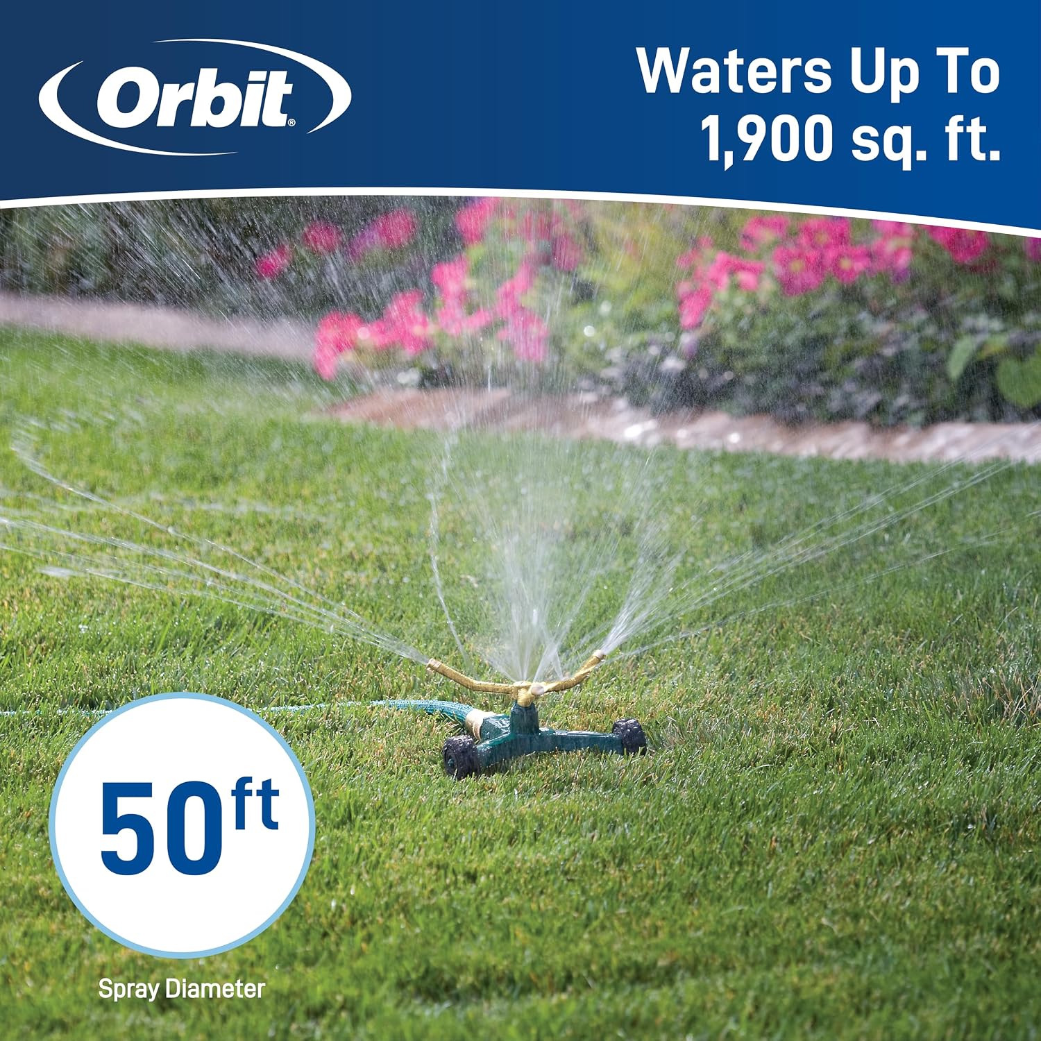 Orbit 58288 3-Arm High-Rise Sprinkler