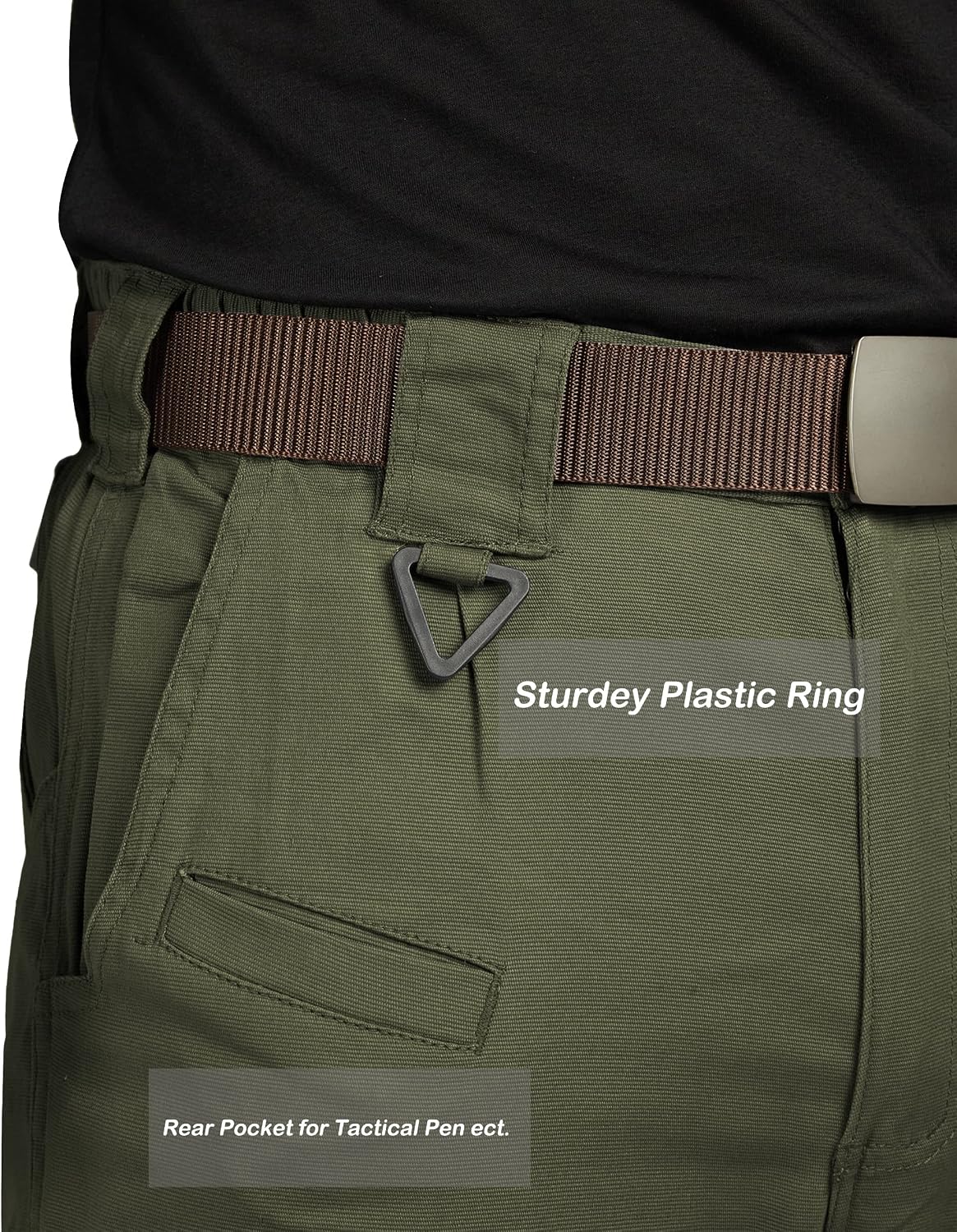 LABEYZON Men's Casual Cargo Work Pants Outdoor Lightweight Military Tactcial Pants for Men with 9 Pockets