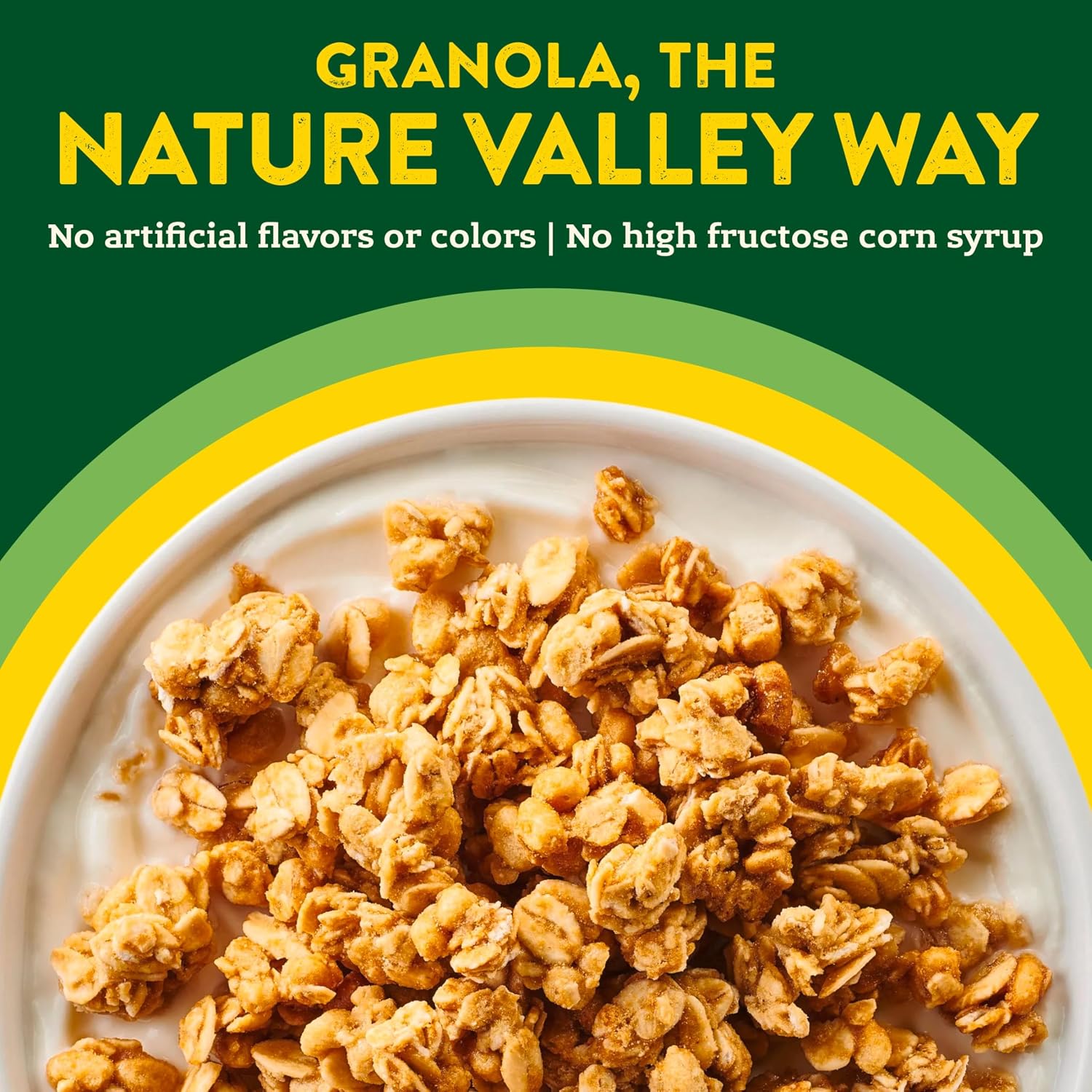 Nature Valley Oats & Honey Protein Granola, Resealable Pouch, 11 oz | 13g Protein & 33g Whole Grain per Serving, Good Source of Fiber, No Artificial Flavors or Colors