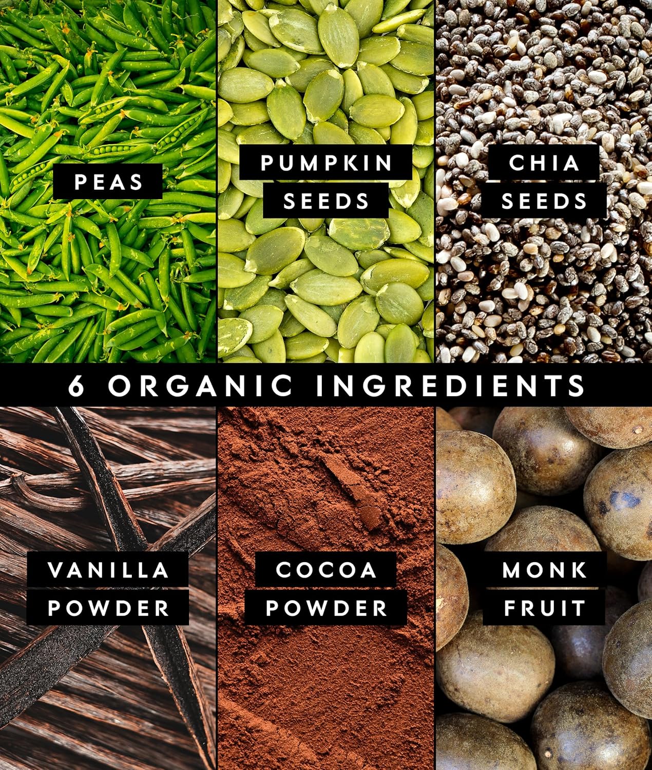Truvani Organic Plant Based Protein Powder | Chocolate Peanut Butter