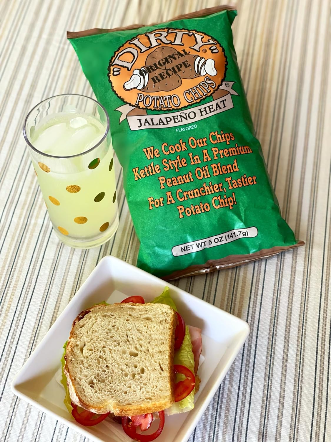 Dirty Chips Jalapeno Heat, 2-Ounce (Pack of 25)