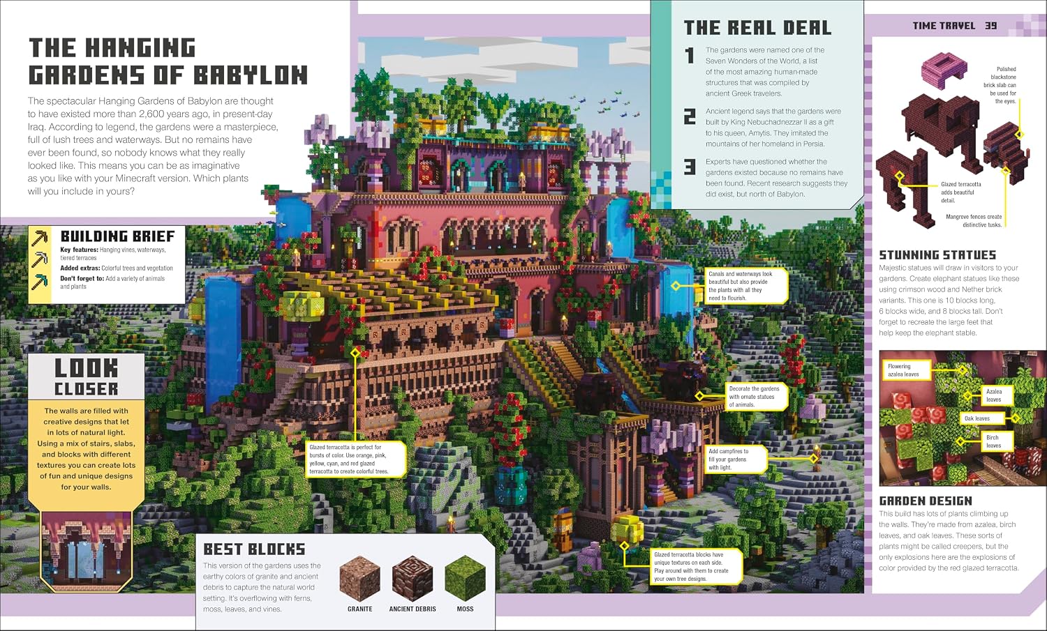 The Minecraft Ideas Book: Create the Real World in Minecraft with 70+ Awesome Builds