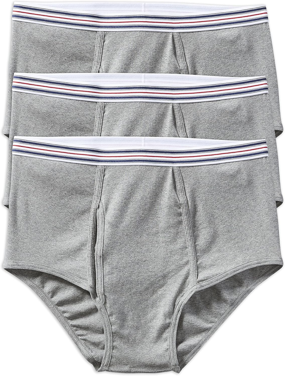 Harbor Bay 3-pk Briefs - Waists 36-64, Sizes XL - 8XL | Designed Exclusively for Big & Tall Men