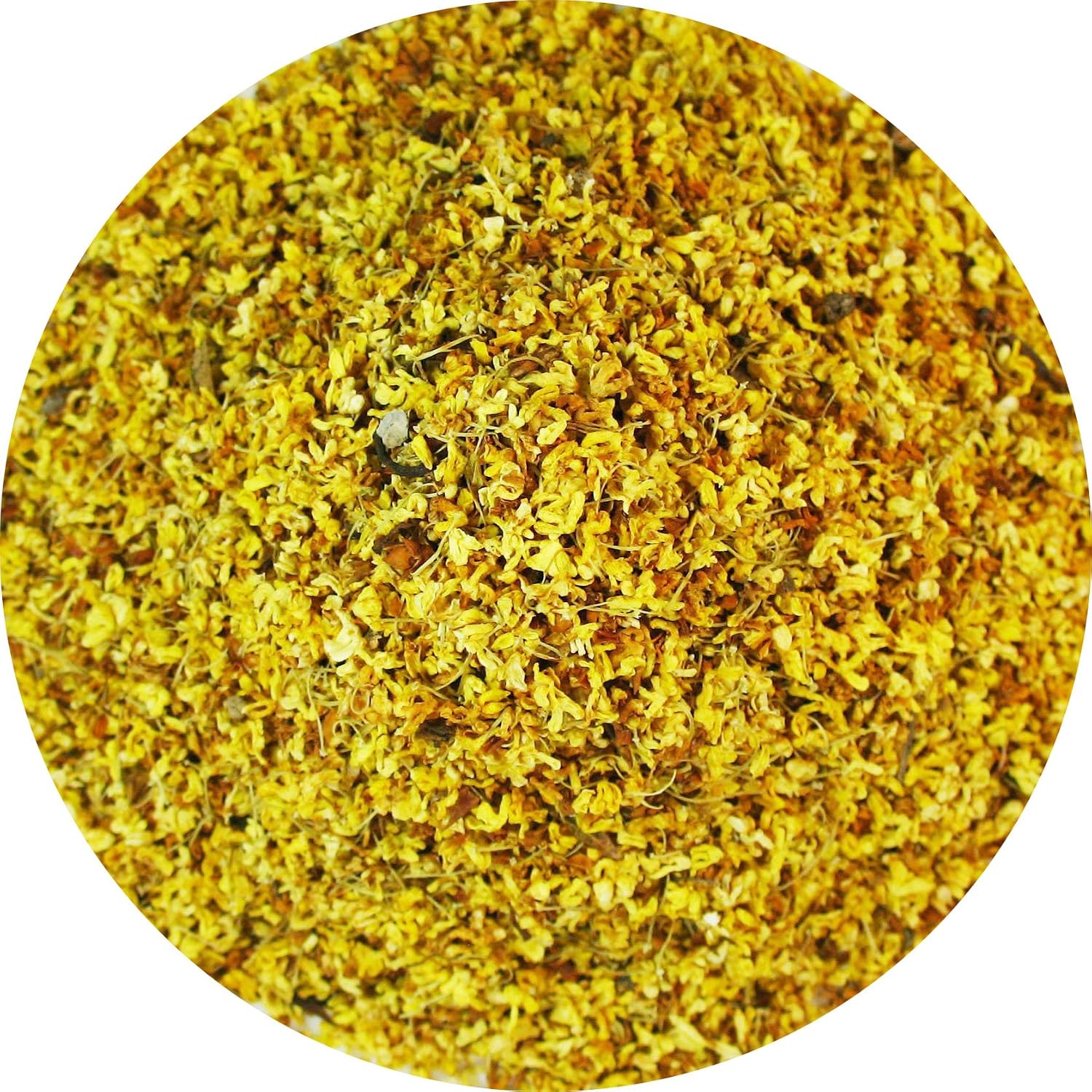 Green Hill Tea Osmanthus Flower Dried – Premium– Fragrant Osmanthus Dried Flowers -Loose Leaf Tea – 100% Pure, Natural, Non-GMO – Great for Brewing, Baking & Infusions 4 OZ