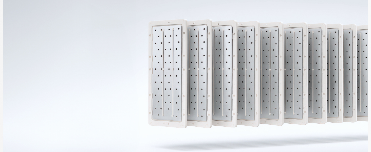 3D iamge of ionizer plates
