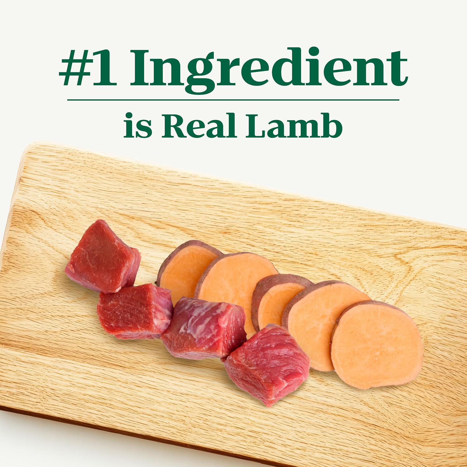 Nutro Limited Ingredient Diet Dry Dog Food, Lamb & Sweet Potato, 4 lb | Grain-free, Lamb #1 ingredient, 10 ingredients or less, no chicken/beef/corn, no wheat, no soy/dairy, supports skin & coat