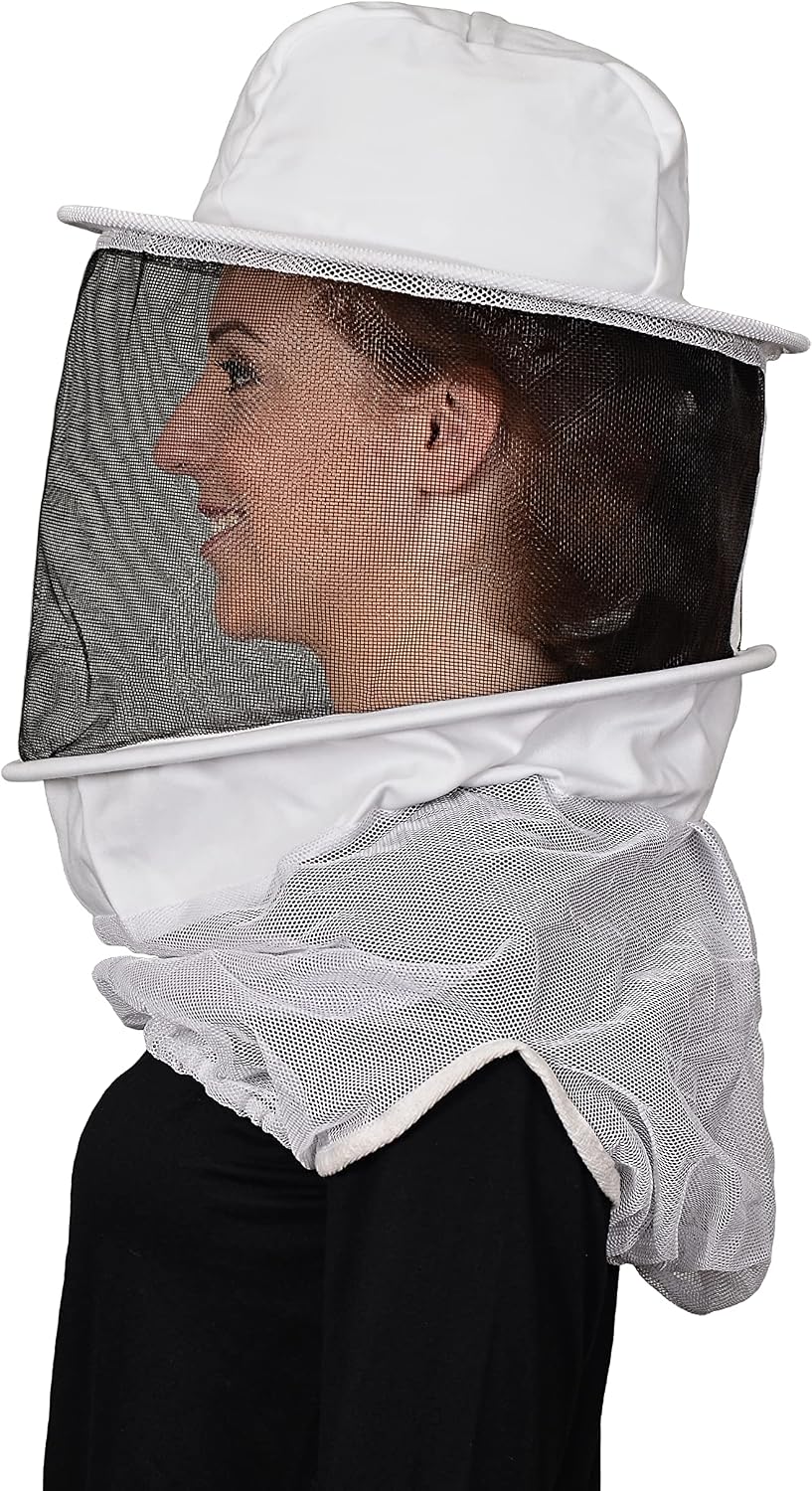 Humble Bee 210 Polycotton Beekeeping Veil with Round Hat