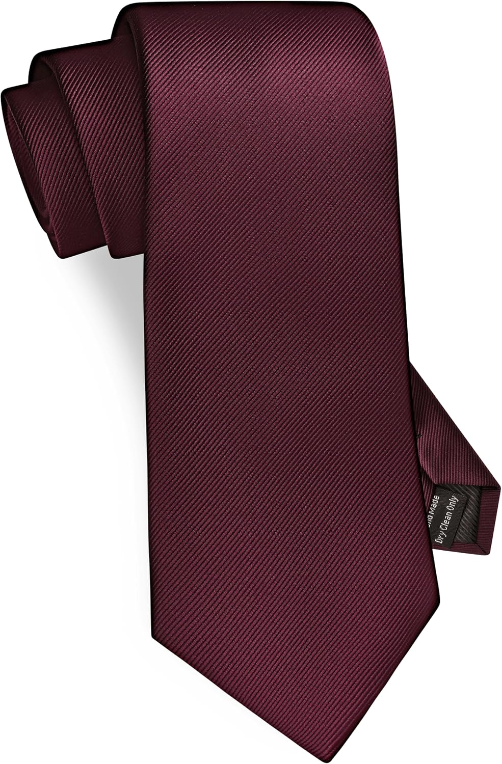 GUSLESON Classic New 3.15"（8cm） Men's Solid Color Necktie Wedding Business Tie + Gift Box