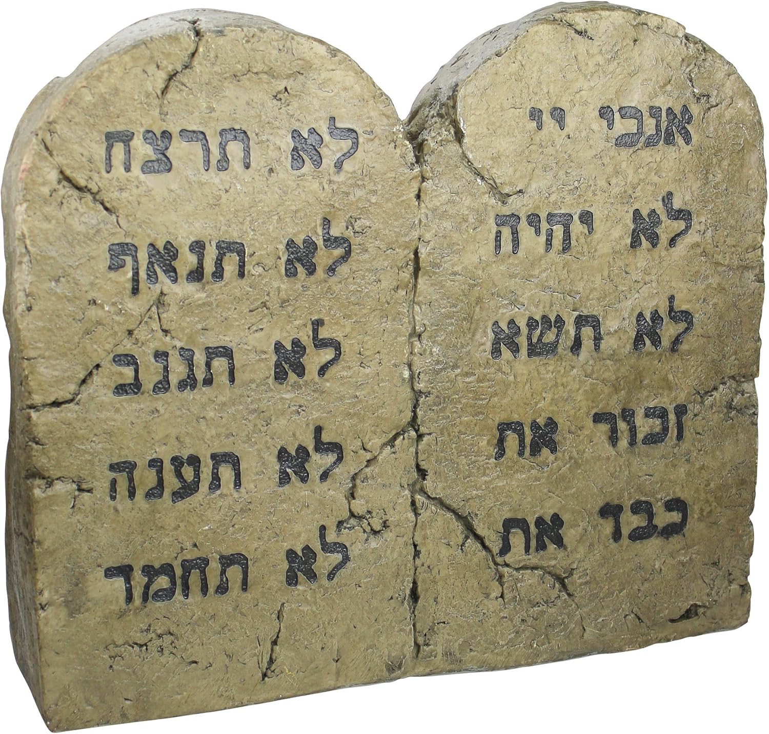 Design Toscano Ten Commandments Sculptural Tablet