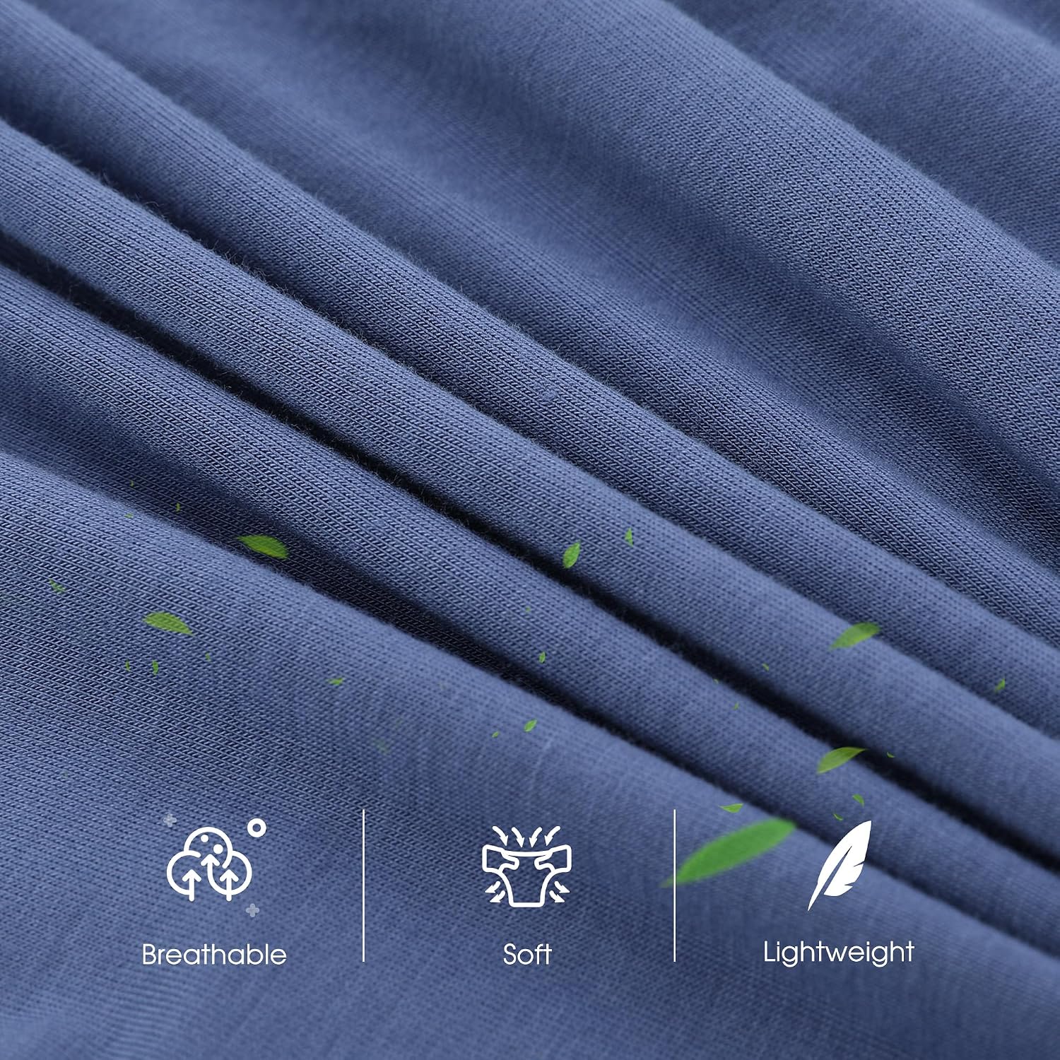 BAMBOO COOL Men's Boxer Briefs Ultra Breathable Underwear Multipack