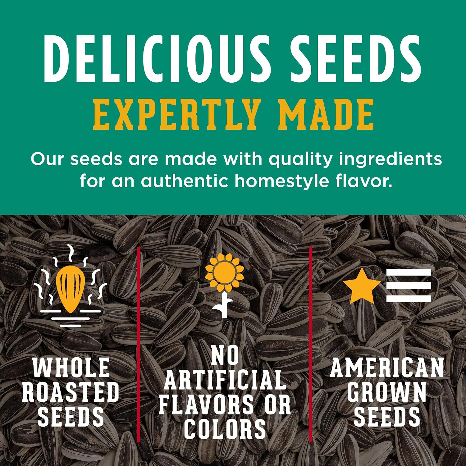 DAVID SEEDS Roasted and Salted Original Jumbo Sunflower Seeds, Keto Friendly, 5.25 Oz, 12 Pack