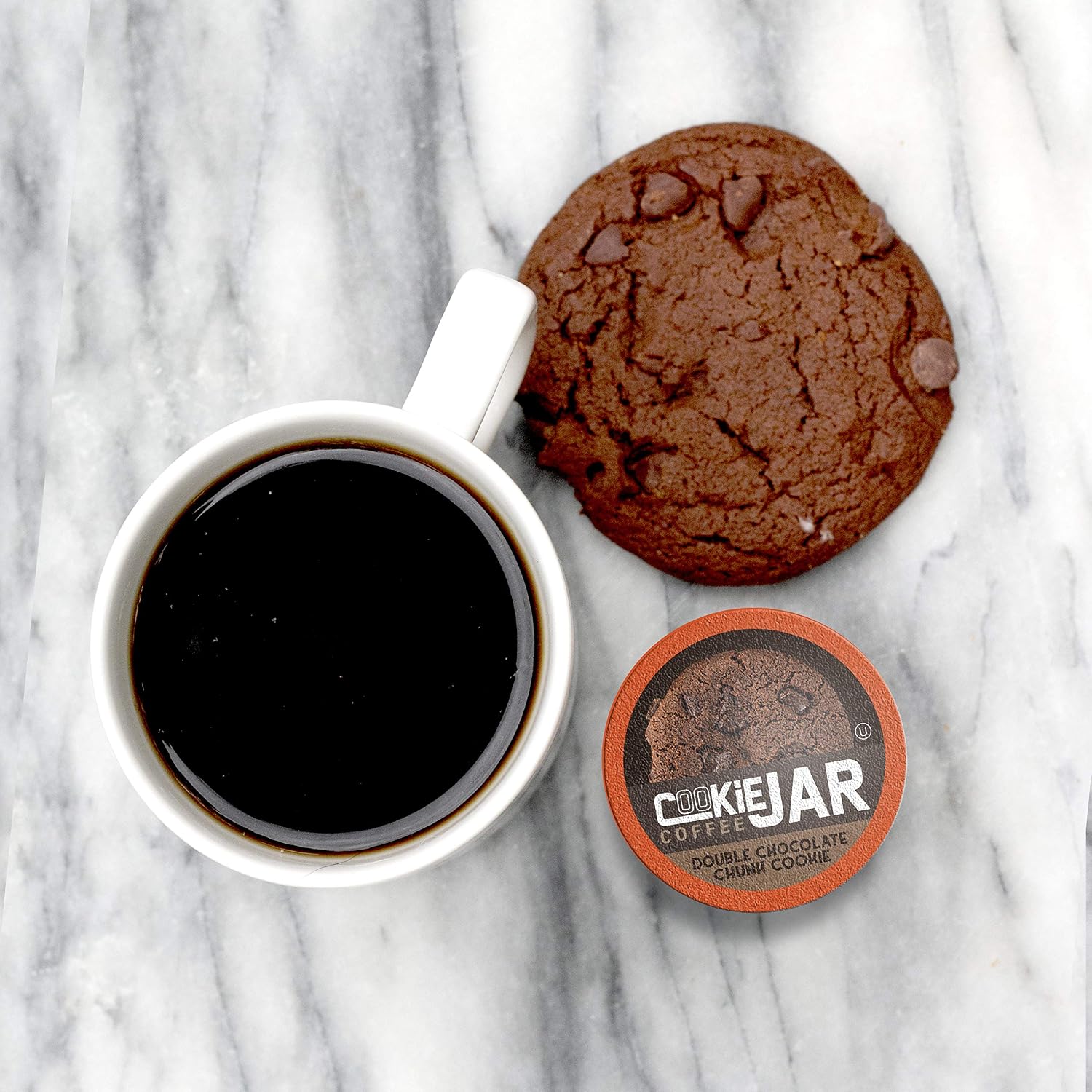 Cookie Jar Mint Chocolate Chip Flavored Coffee Pods for Keurig K Cup Brewers